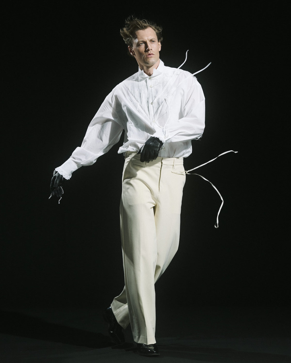 Midorikawa「MID24AW-PT04 STRECH WIDE SLACKS / IVORY」 – SISTER