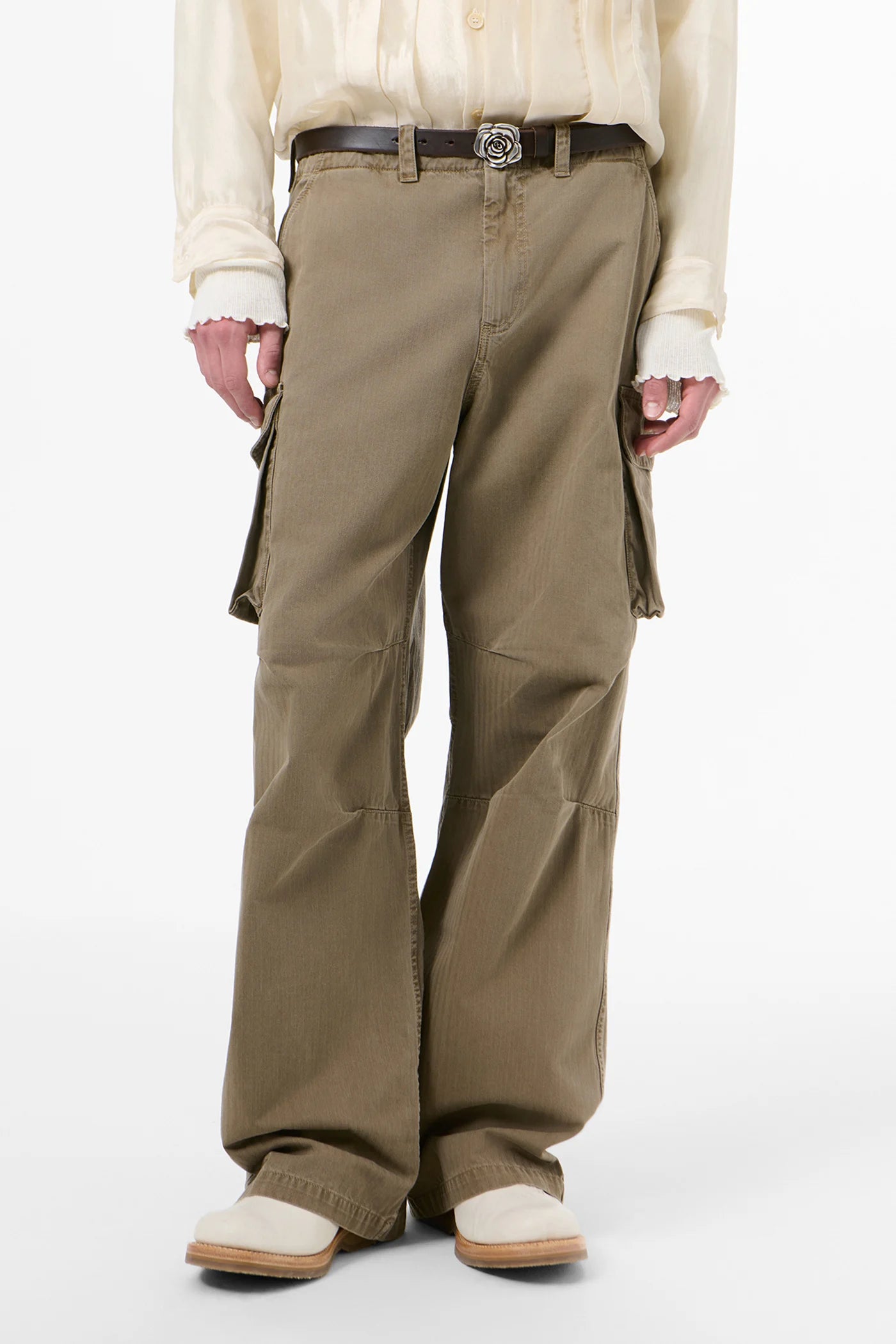 OUR LEGACY 「MOUNT CARGO UNIFORM OLIVE HERRINGBONE」 – SISTER