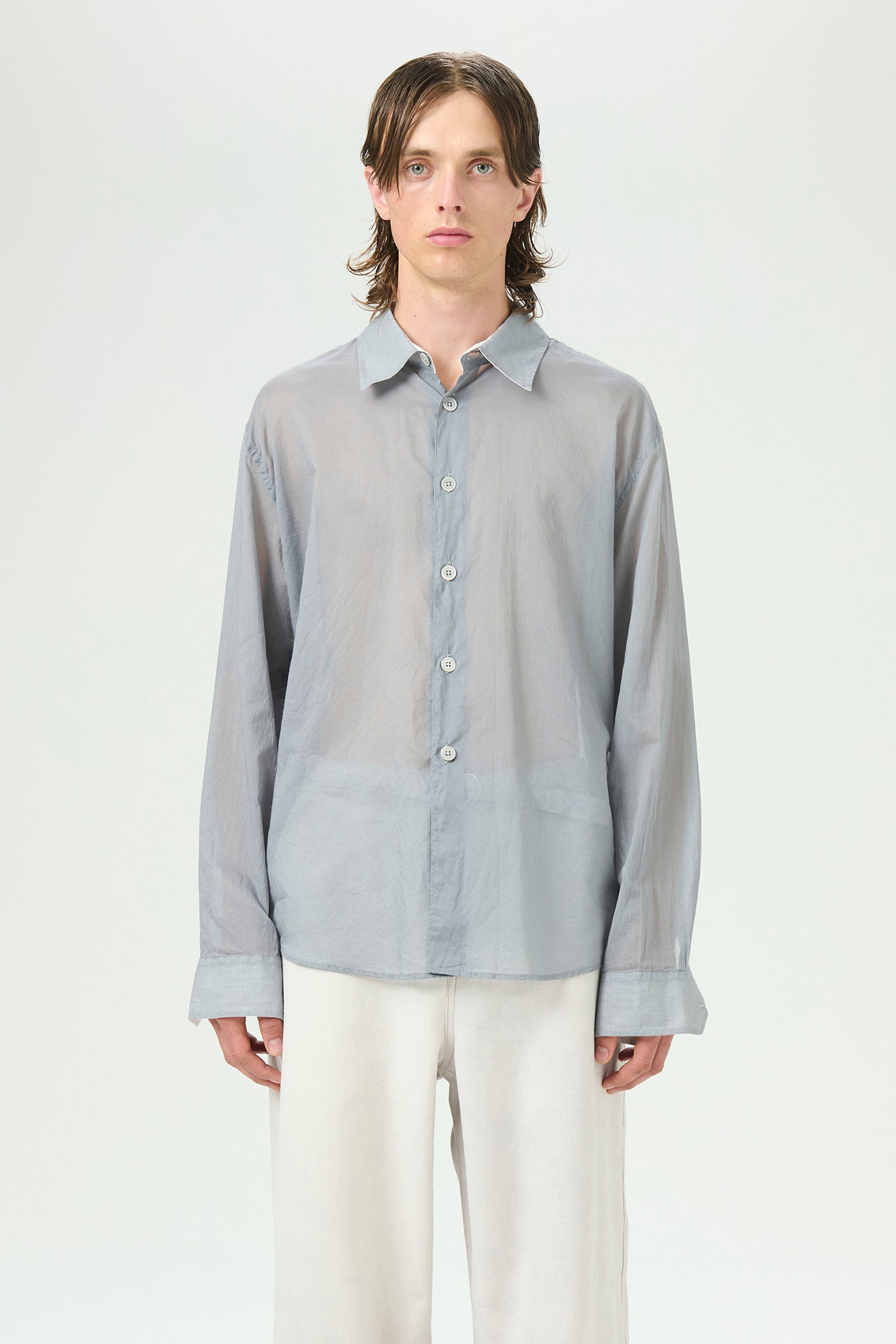 OUR LEGACY 「BEYOND SHIRT ICE COLD GREY CLOUDY COTTON」 – SISTER
