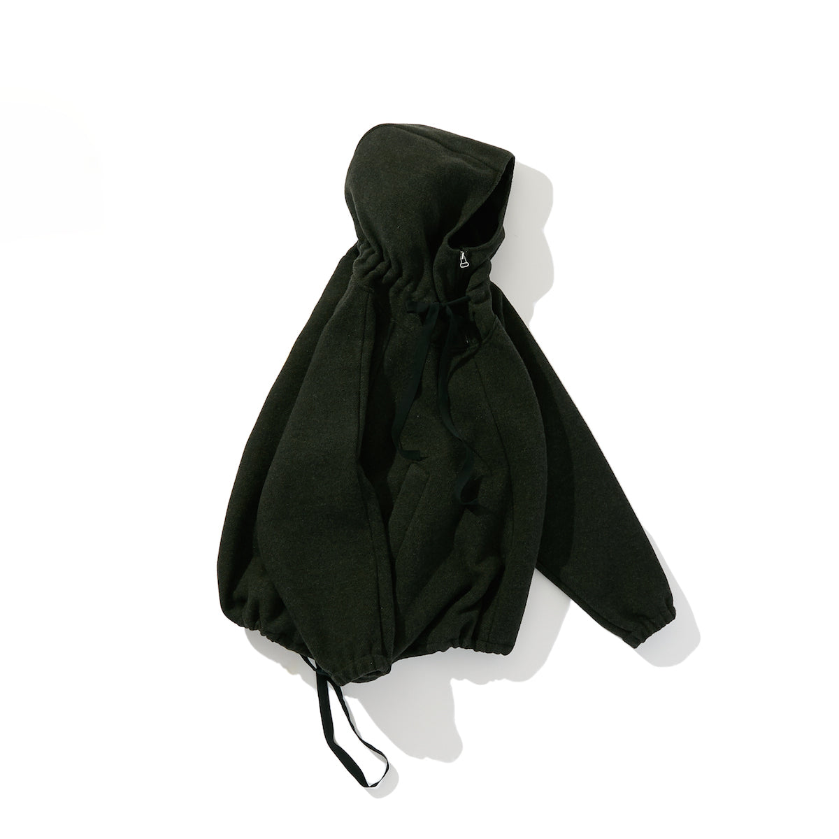 POLYPLOID「PONCHO TYPE-B / BLACK/GREEN MELANGE」 – SISTER