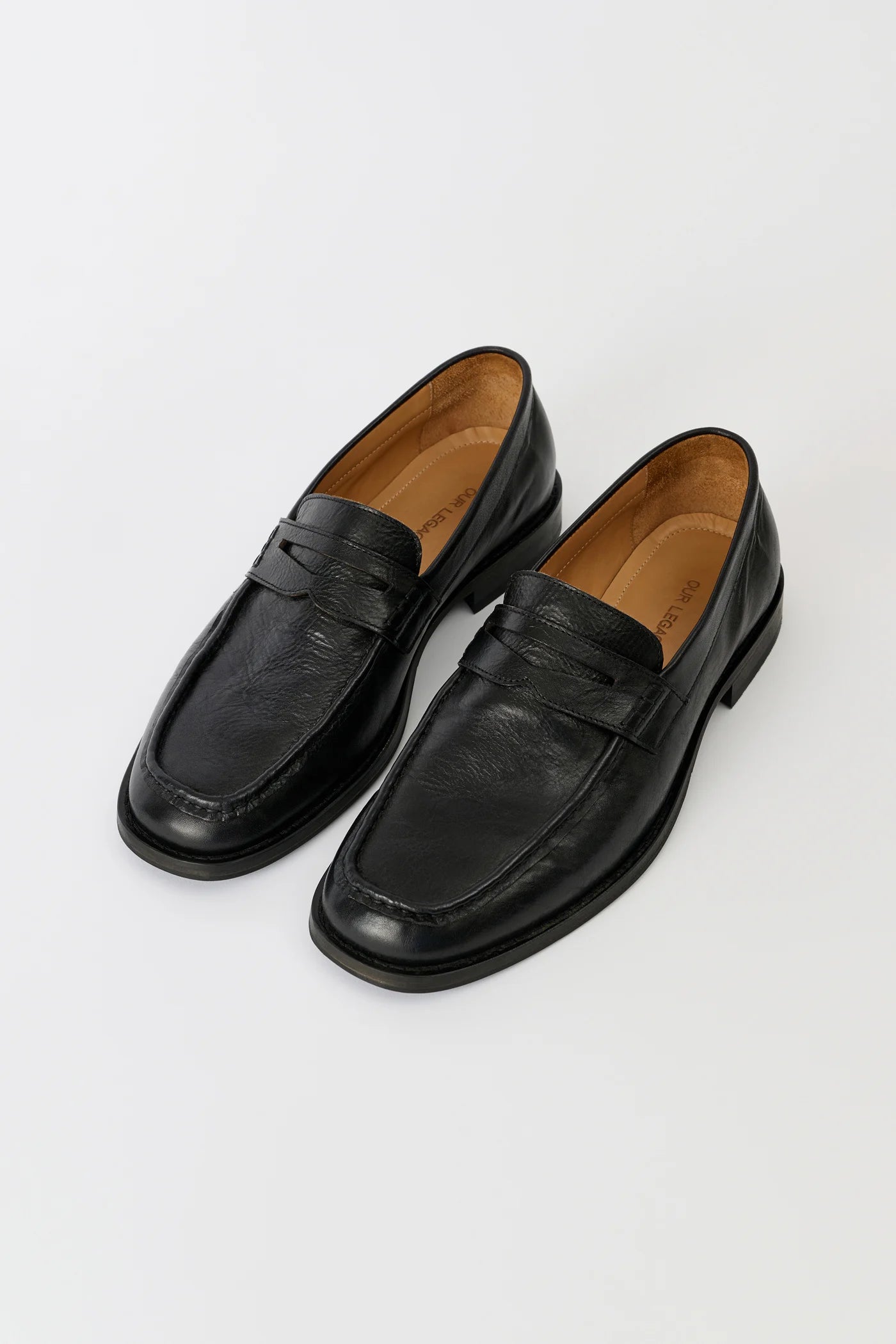 OUR LEGACY 「LIGHT LOAFER TRUE DYED BLACK LEATHER」 – SISTER