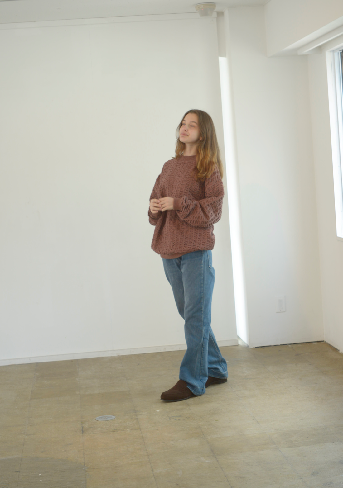 トップス crepuscule Wave Knit crepuscule 「Wave Knit / Brick」 – SISTER