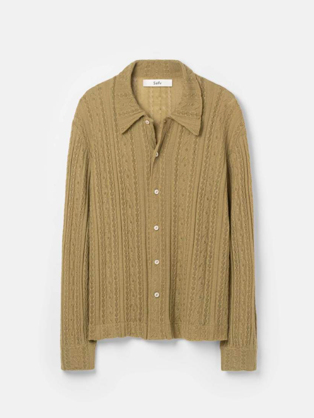 Séfr 「RIKU SHIRT FINE MINT WOOL」 – SISTER Séfr 「RIKU SHIRT FINE MINT WOOL」 – SISTER