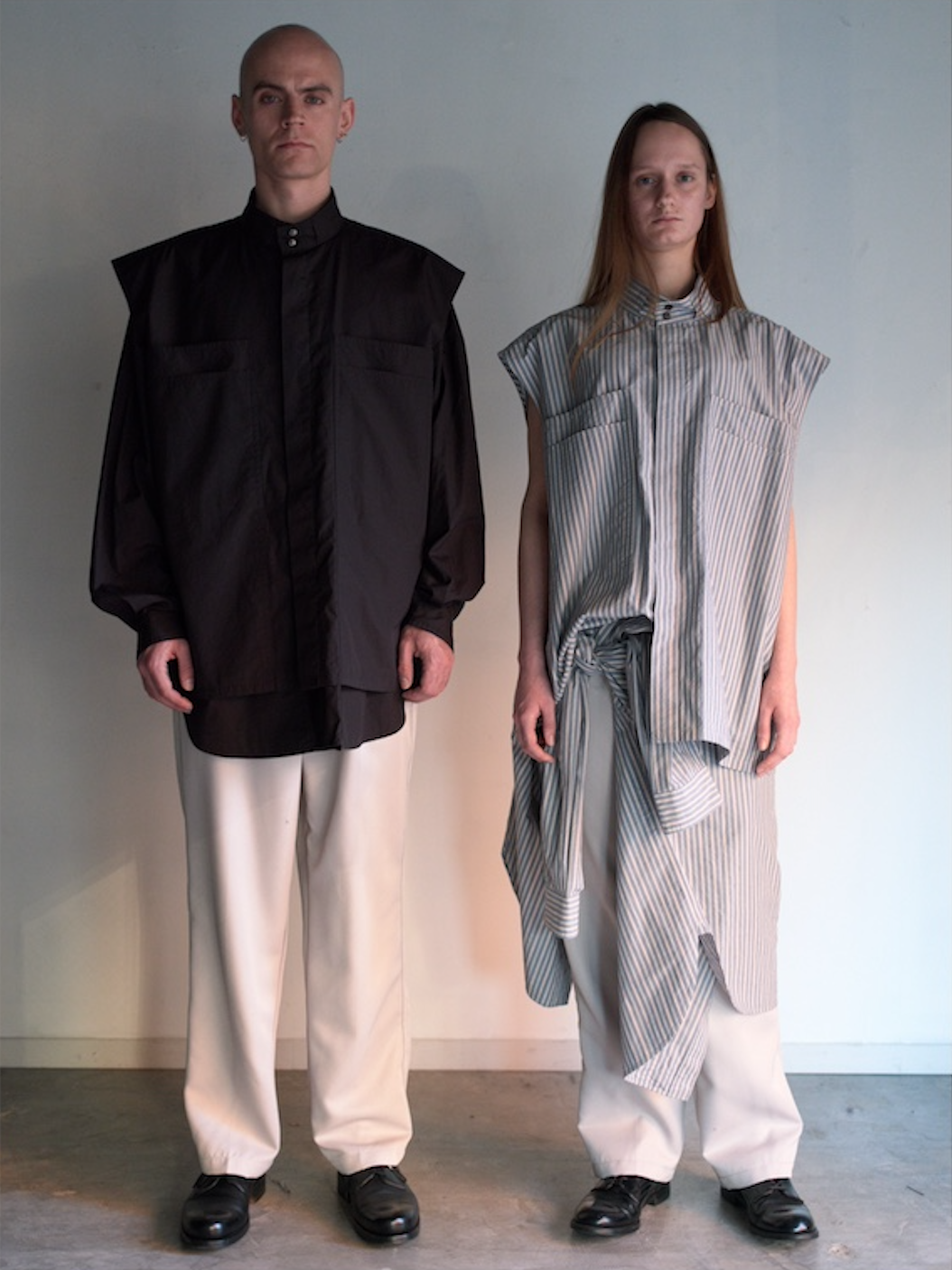 Marvin pontiak shirt makers「No Sleeve SH / Black」 – SISTER