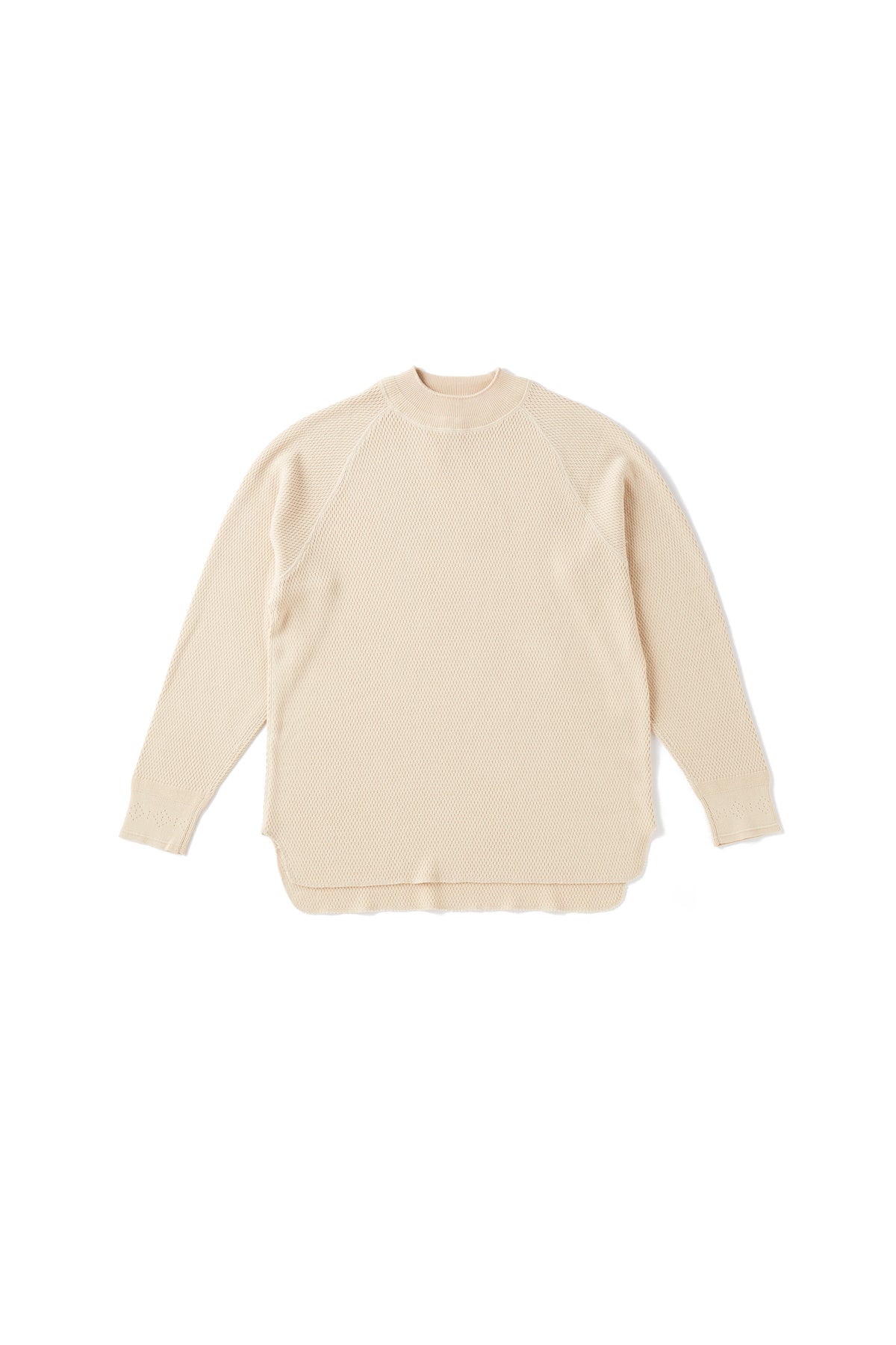 トップス OLD JOE HONEYCOMB WUFFLE MOCK NECK 40 OLD JOE - HEAVY HONEYCOMB WUFFLE MOCK-NECK - NOCTURNE – PHAETON