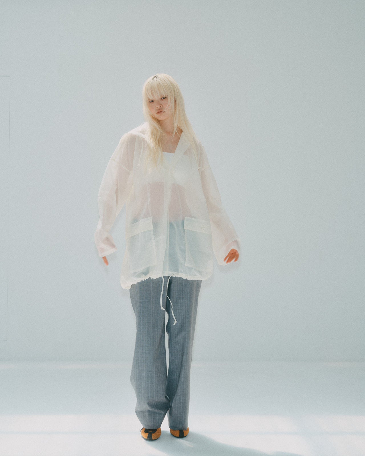 P A C S 「SHEER HOODED JACKET / WHITE」 – SISTER