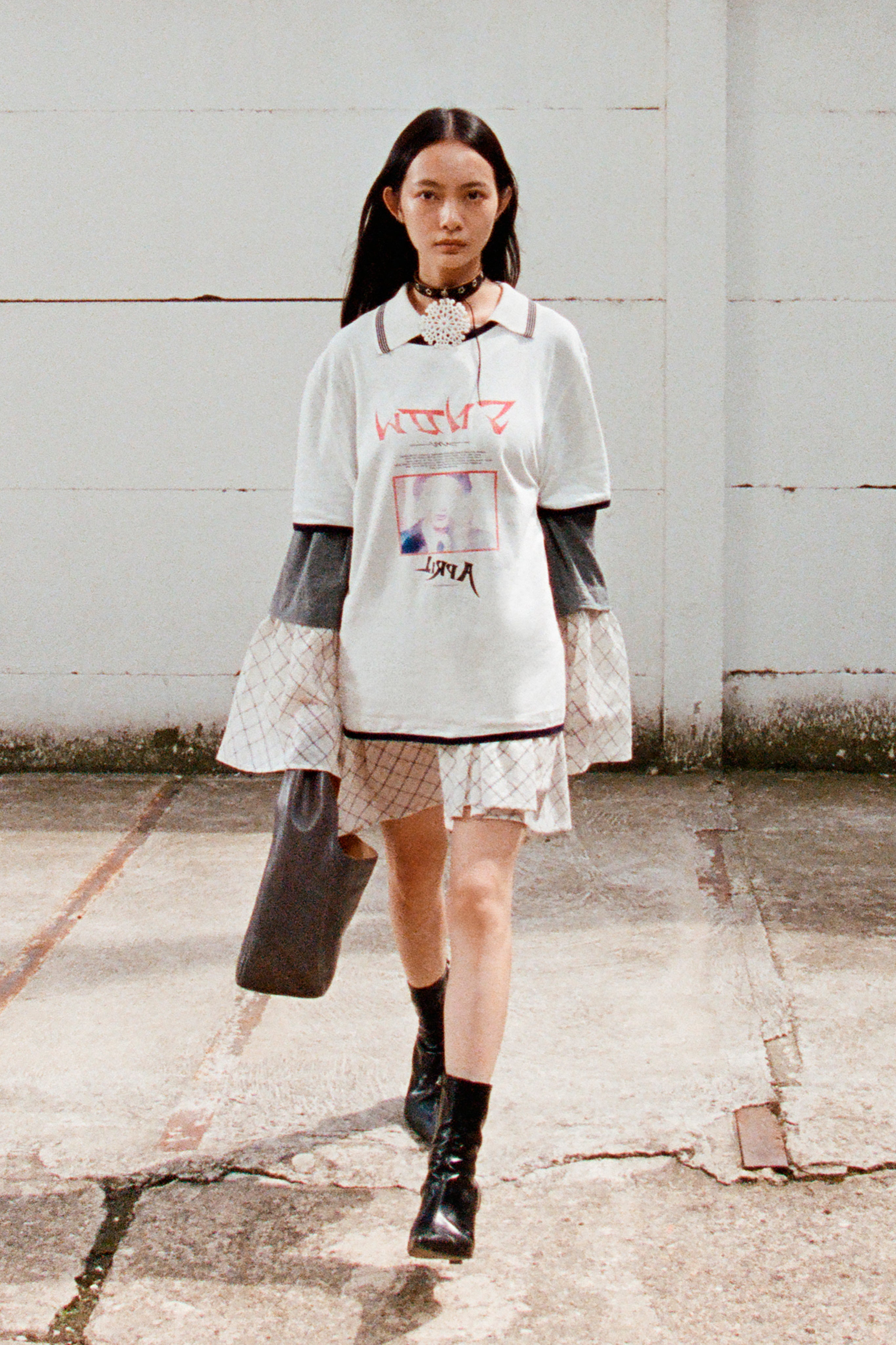 OUR LEGACY 「TANKER T-SHIRT SNOW SHIGATSU PRINT」 – SISTER