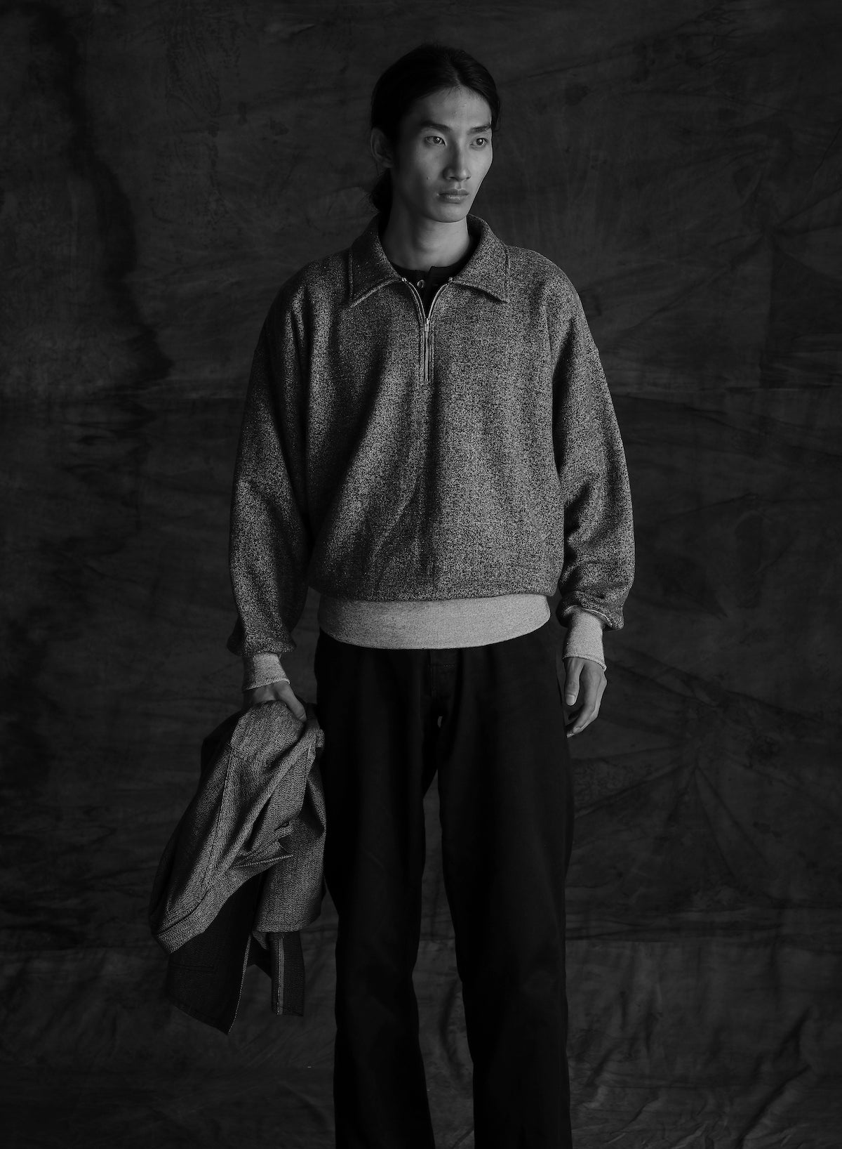 T.T 「Lot.611 HALF ZIP SWEAT SHIRT / HEATHER GRAY」 – SISTER