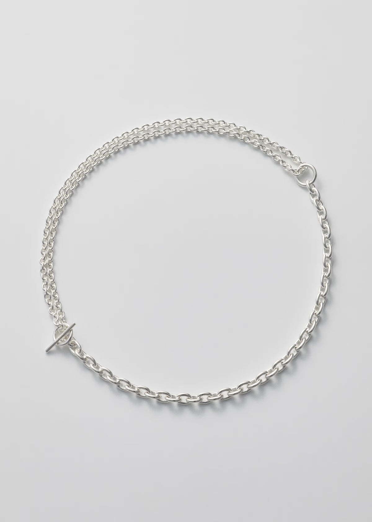 All Blues「Double necklace thin Polished Silver / Long」 – SISTER