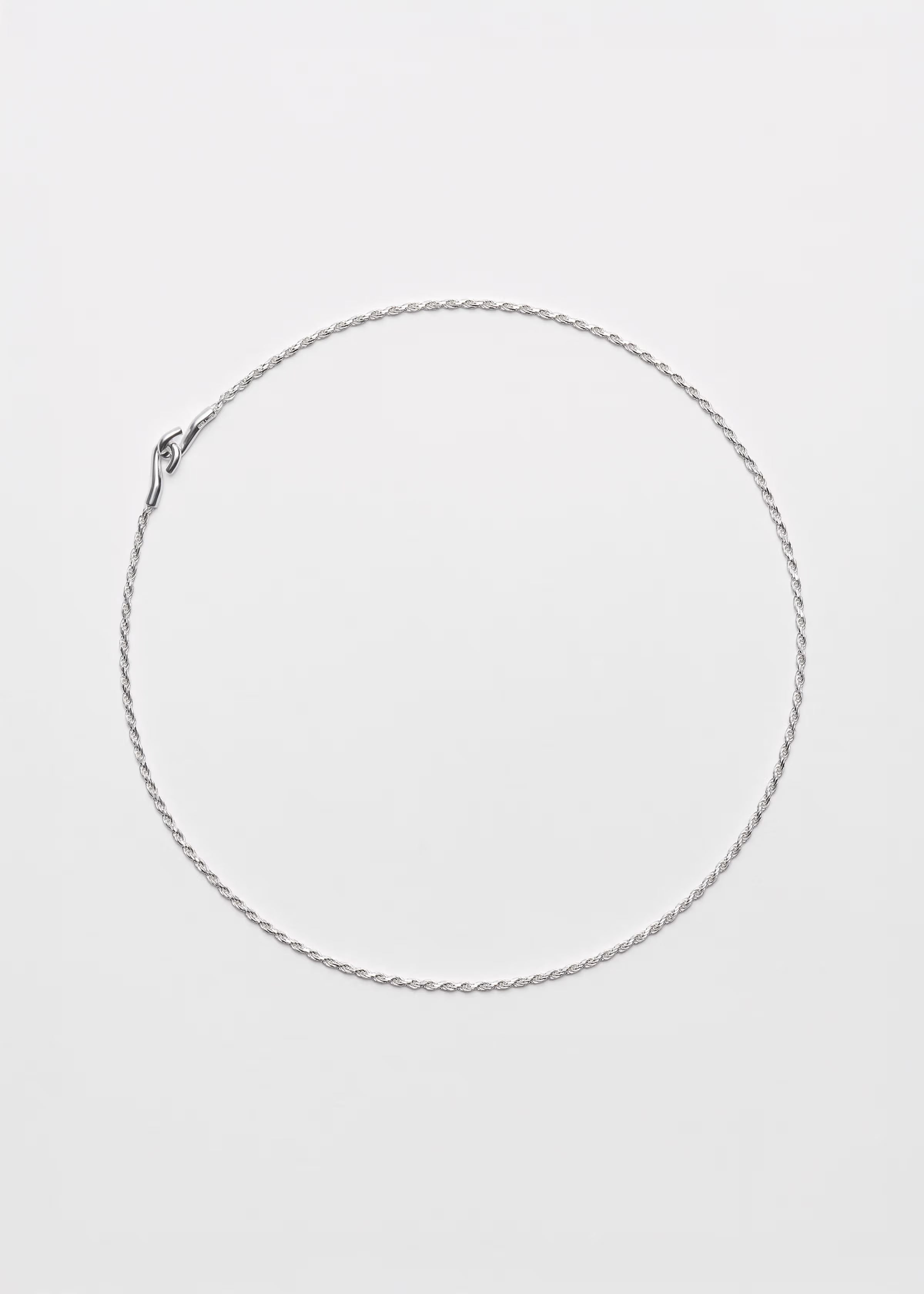 All Blues「Rope necklace Polished 925 Sterling Silver / Long 