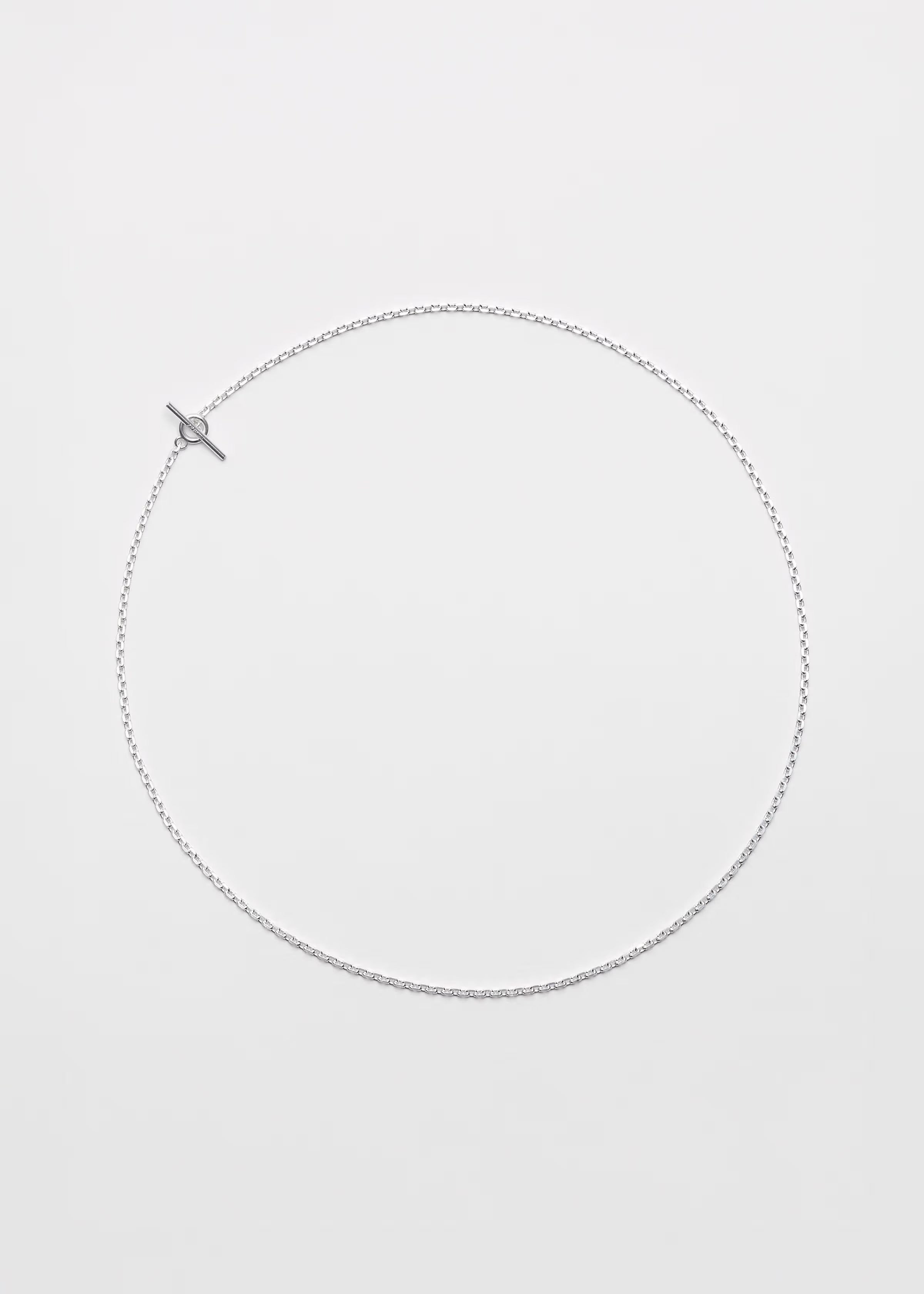 All Blues「String necklace Polished 925 Sterling Silver / Mid