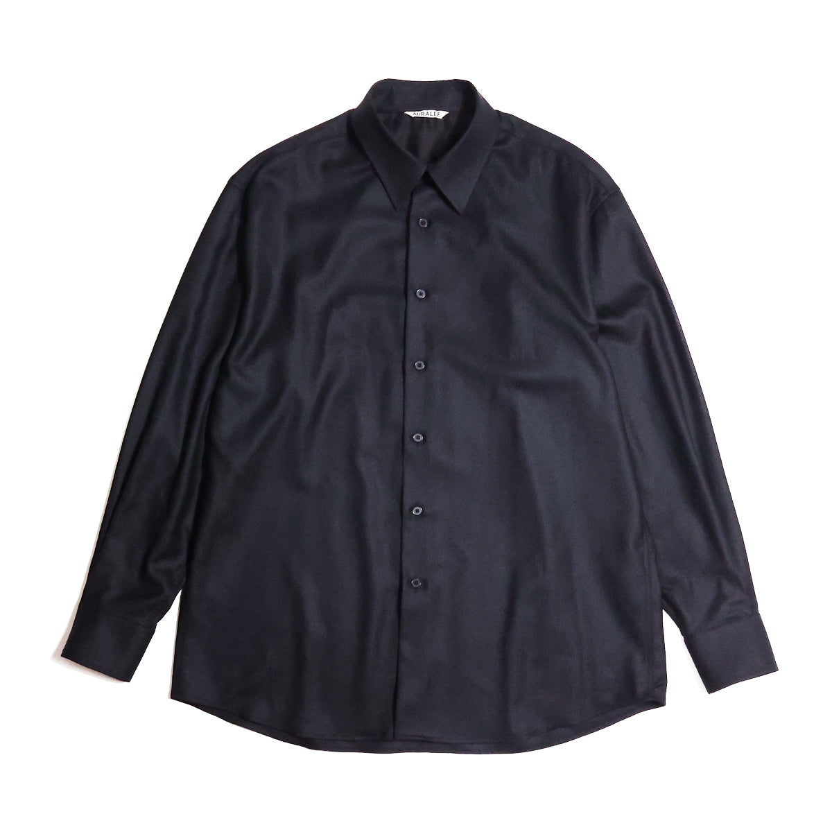 AURALEE 「SUPER LIGHT WOOL SHIRTS / BLACK」 – SISTER