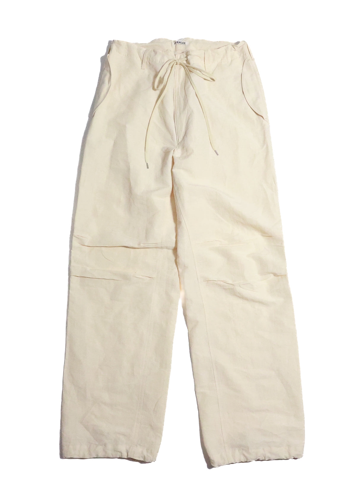 パンツ AURALEE LINEN WEATHER FIELD PANTS HIGH DENSITY FINX LINEN WEATHER FIELD PANTS (A23SP02LW