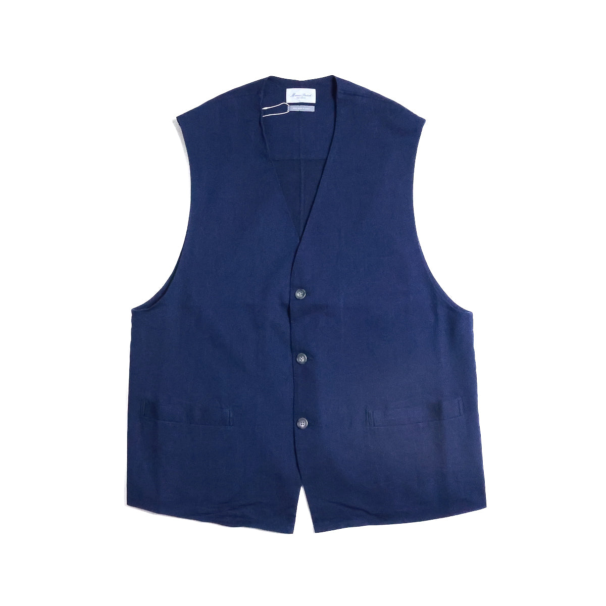 Marvine Pontiak shirt makers「Vest / Indigo Dobby」 – SISTER