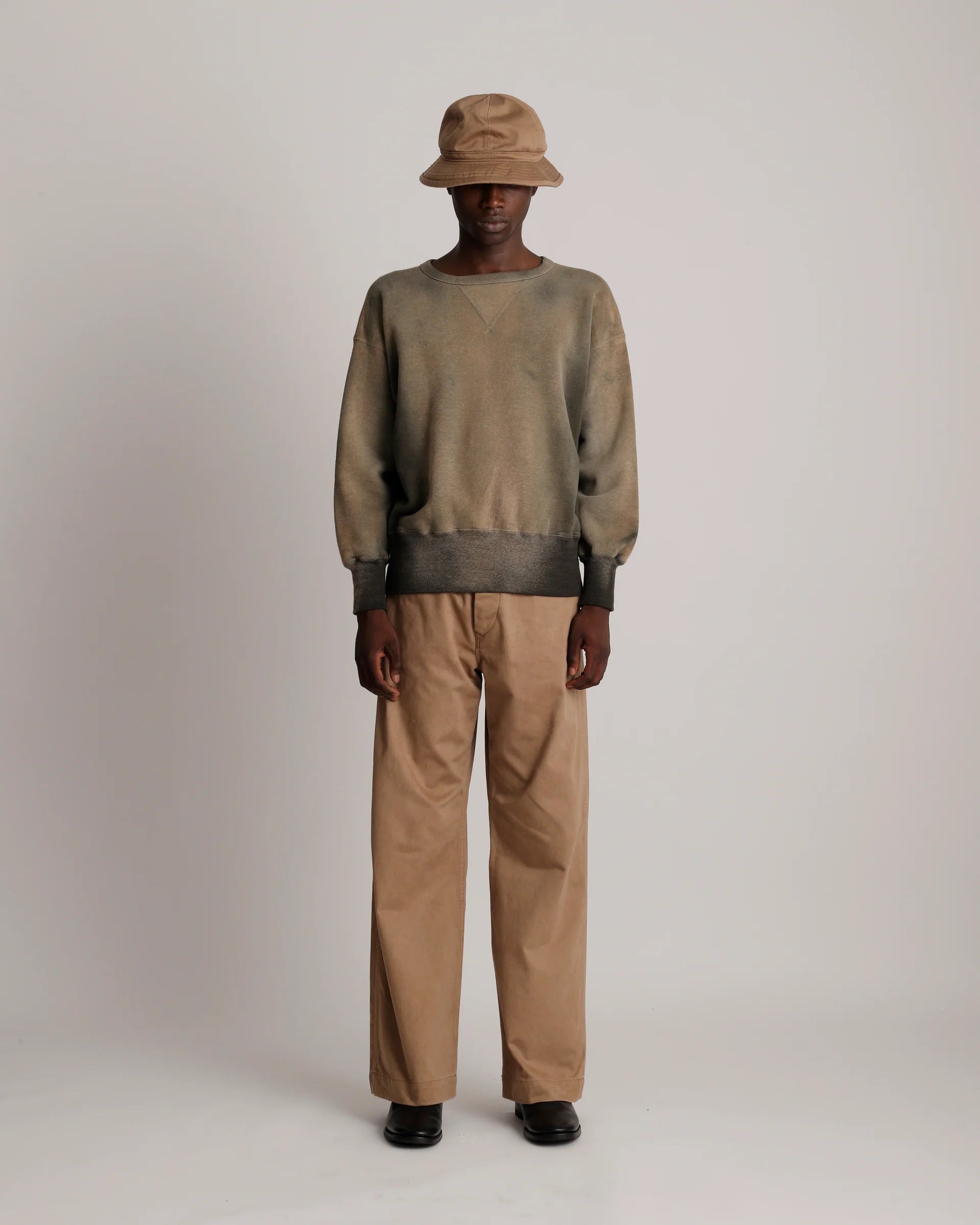 T.T 「Lot.603 SWEAT SHIRT / BLEACHED DEEP GREEN」 – SISTER