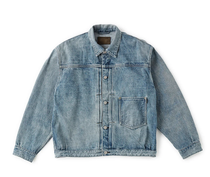 OLD JOE BRAND.「RIVETED ONE POCKET JEAN JACKET / FADE INDIGO ...