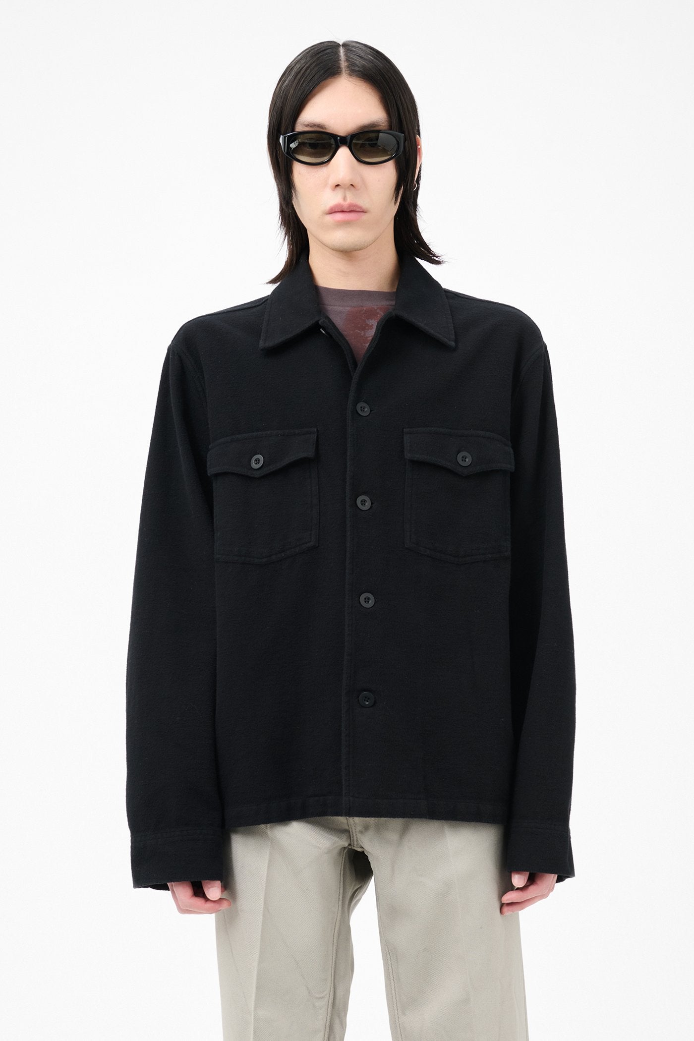 美品OUR LEGACY コーチジャケット M2242MW ☆OUR LEGACY☆ コーチ ジャケット Dark Sand Rich Poplin (OUR