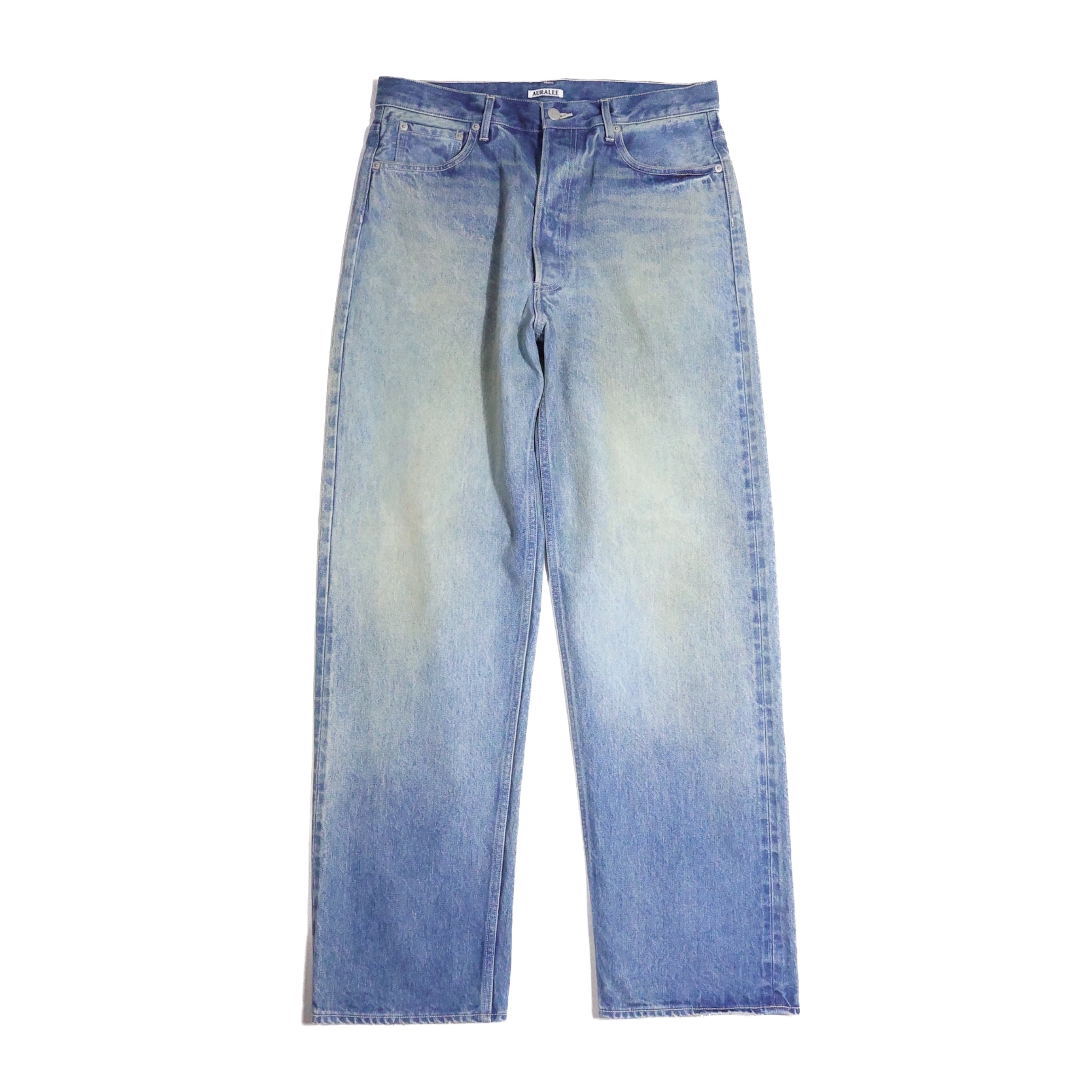 AURALEE 「SELVEDGE FADED HEAVY DENIM WIDE PANTS / FADED INDIGO」 – SISTER