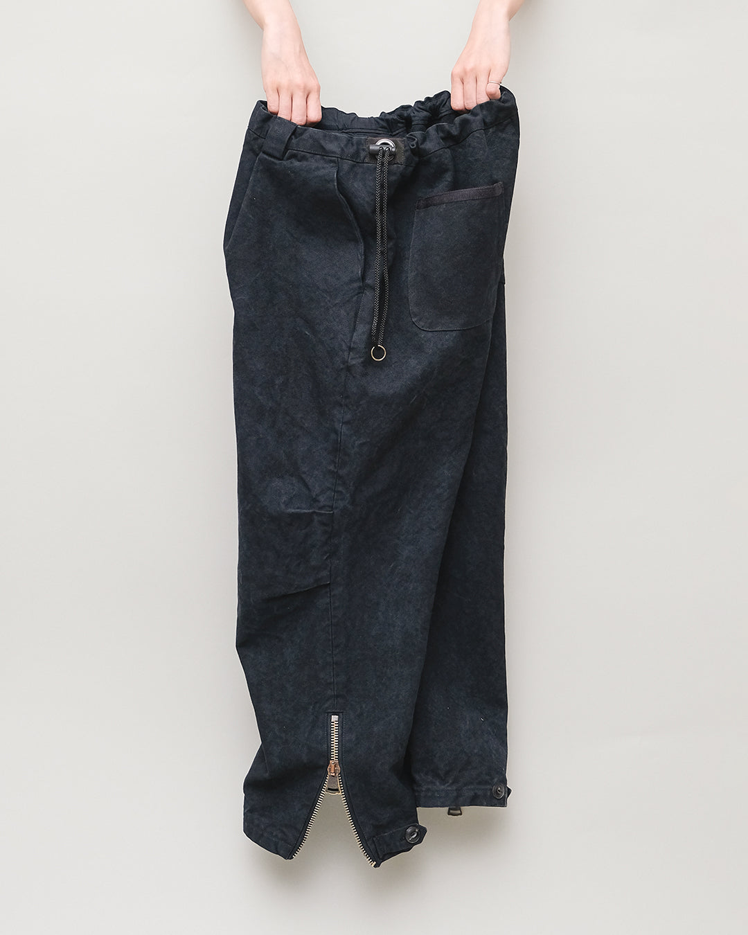 barbell object「bo-pt01 canvas sack trouser」