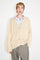 OUR LEGACY 「KNITTED CARDIGAN BEIGE FAUX CORD」