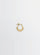 LEMAIRE 「MINI DROP EARRING LIGHT GOLD」