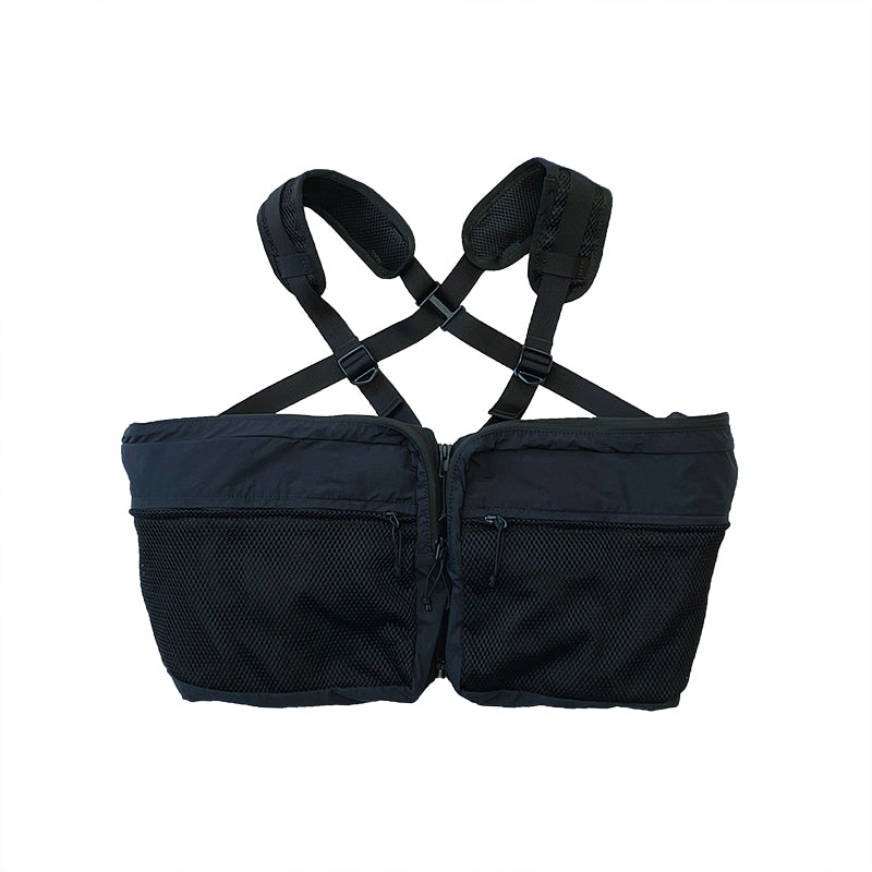 brown by 2 tucks rib pack ベスト BROWN by 2-tacs Rib Pack [Dark Navy]