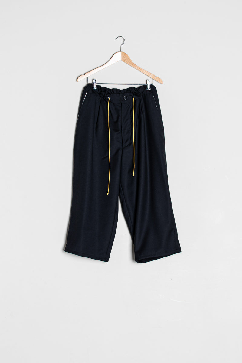 CAMIEL FORTGENS 「15.06.10.01 CROPPED BIG PANTS WOOL BLACK」 – SISTER