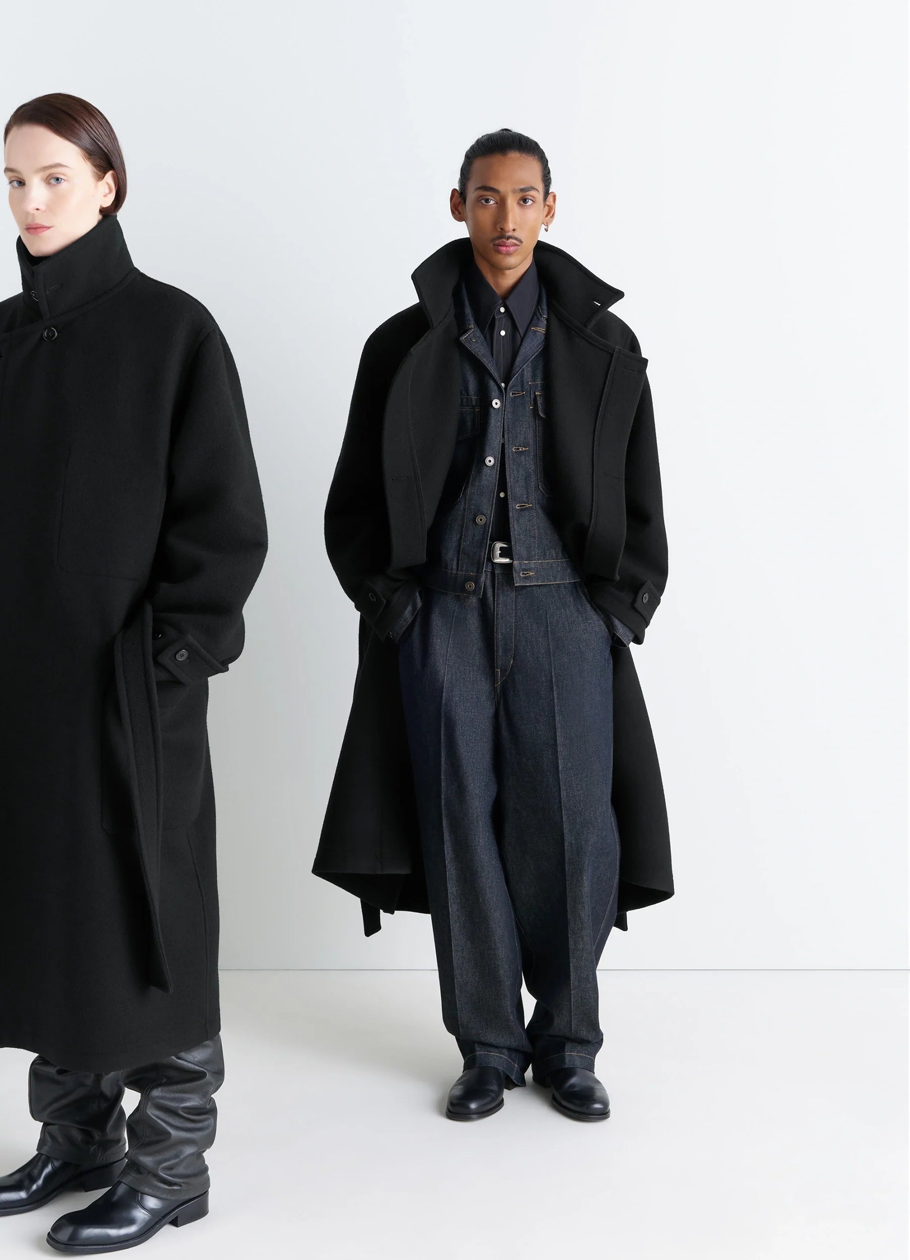 【OURs モーガン着用】 LEMAIRE 「WRAP COAT BLACK」 LEMAIRE 「WRAP COAT BLACK」 – SISTER