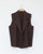 Colbo「GABBY VEST DARK BROWN」