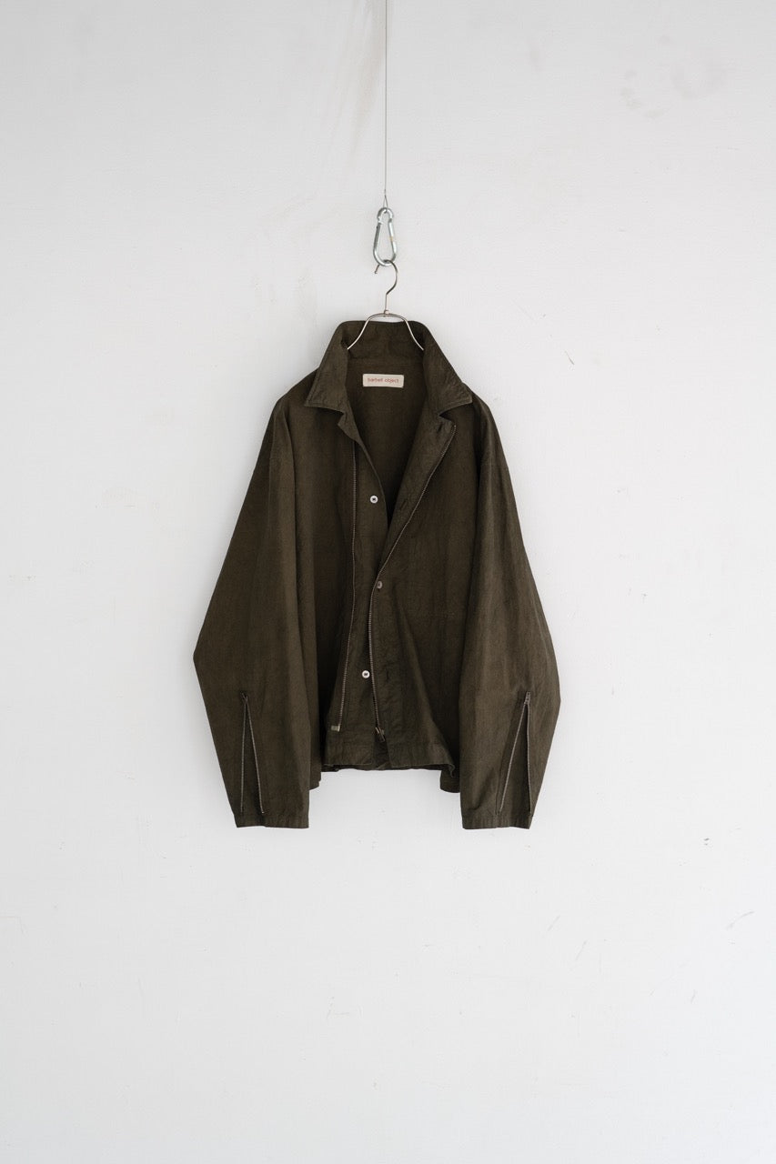 う*し様 barbell object zipper sb カーキ　サイズ1 barbell object 「bo-06s01 zipper sb / khaki」 – SISTER