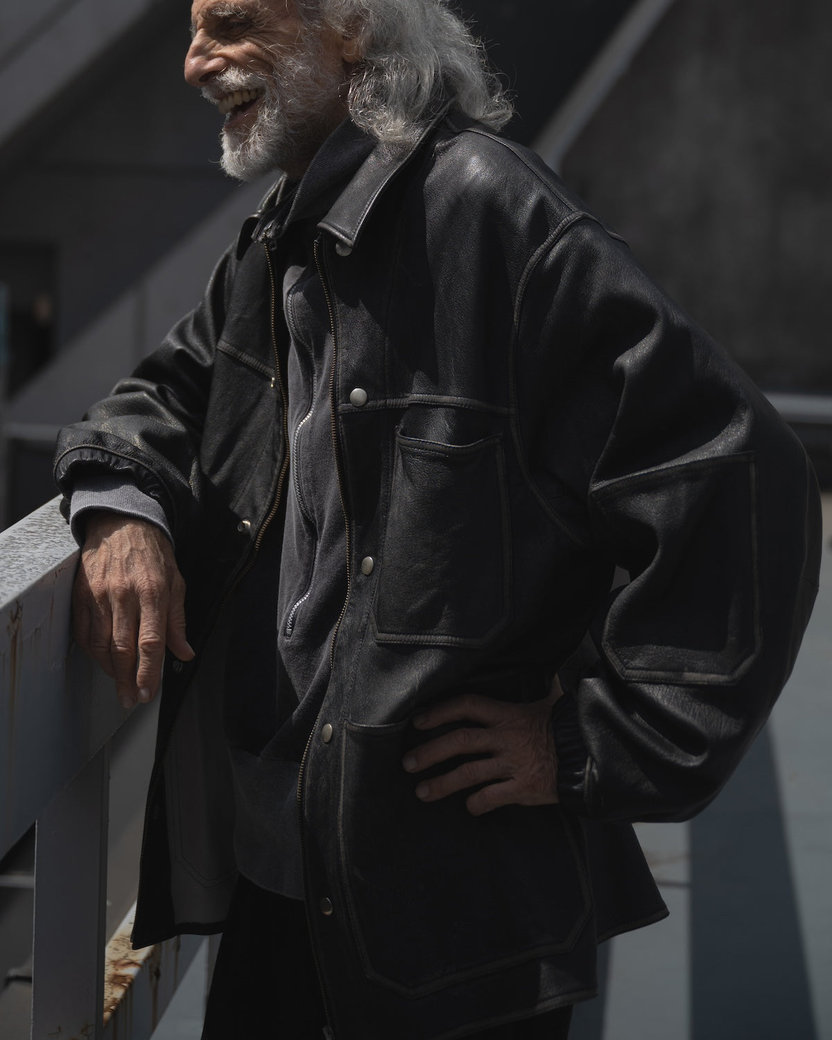 barbell object 「bo-04a02 leather coverall」 – SISTER