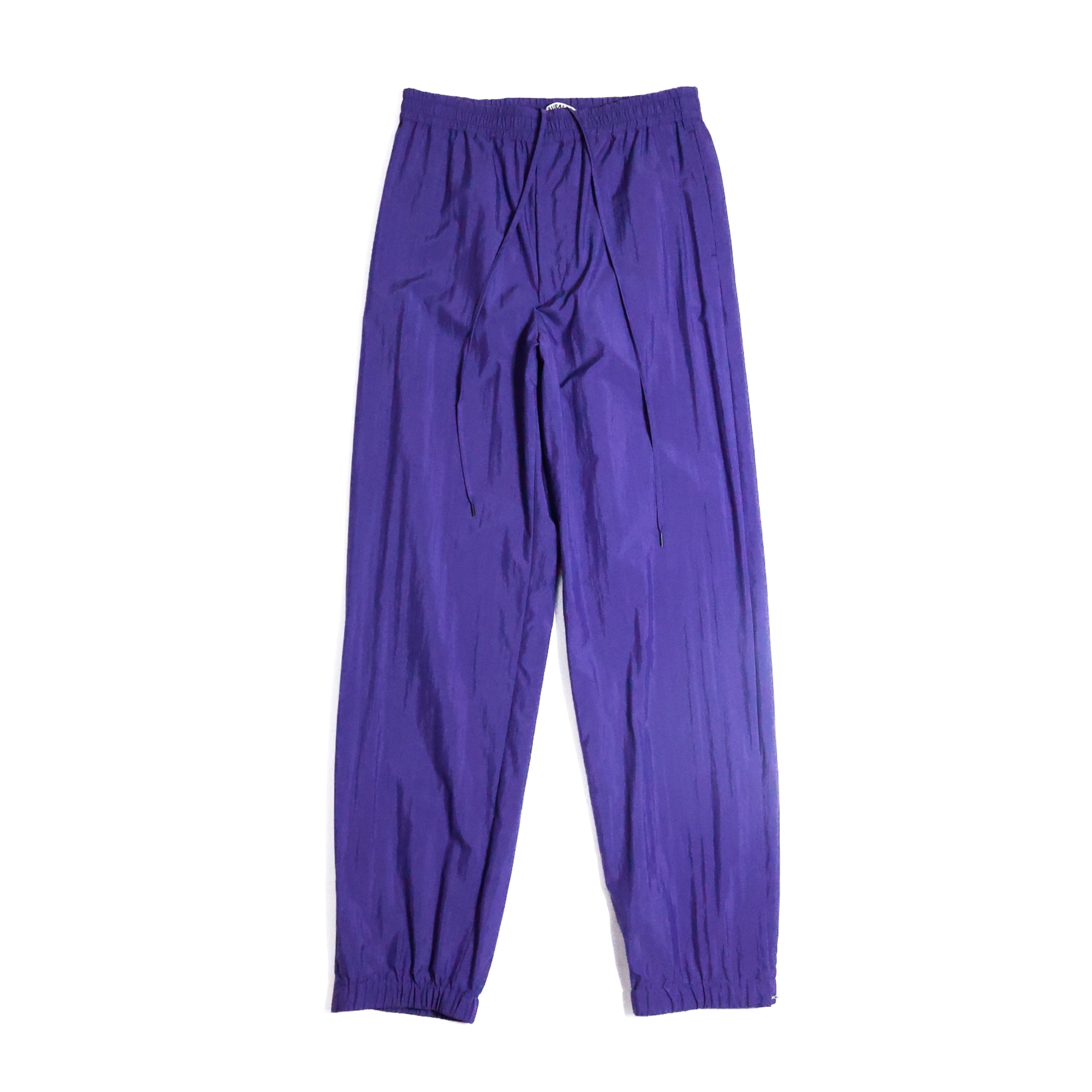 AURALEE 「WASHED COTTON NYLON WEATHER EASY PANTS / PURPLE」 – SISTER