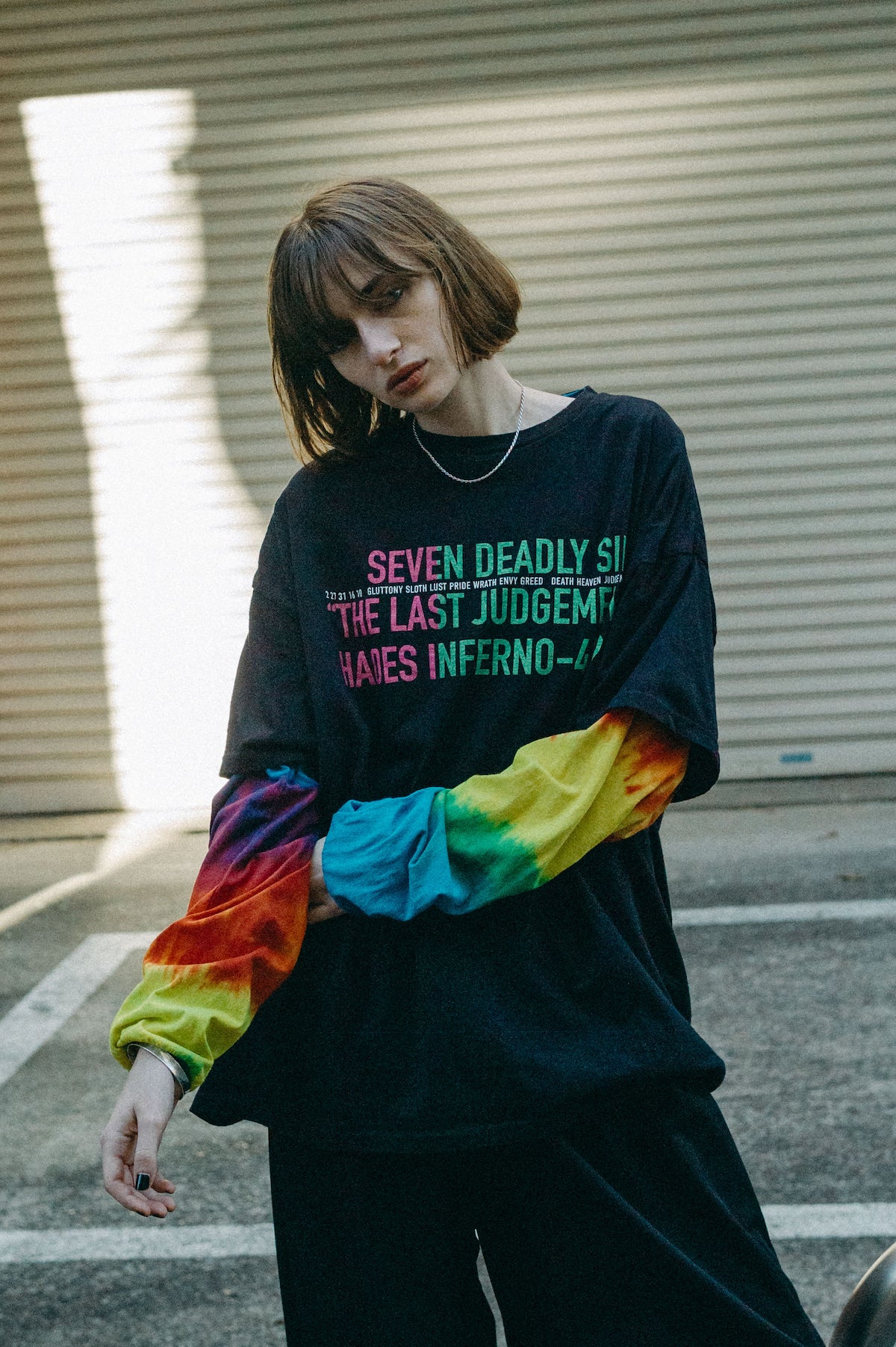 ESSAY 「TS-2 B–LAYERED OVERSIZED LONG T-SHIRTS / SEVEN」