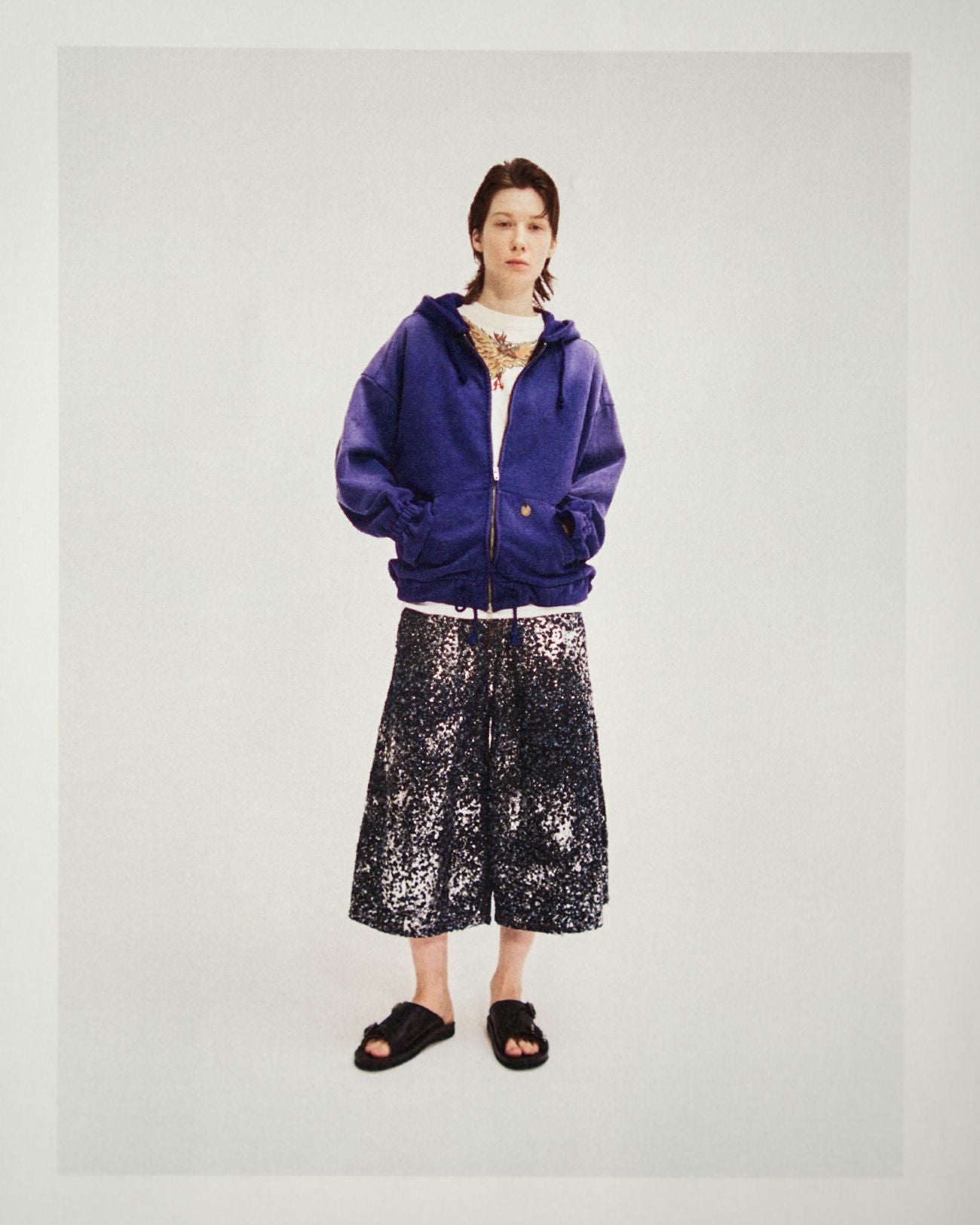 新品NAM HORN DENIM - HAKU GALACTIC バギーショーツ NAM「#MAN-206B HORN DENIM - HAKU GALACTIC / INDIGO」 – SISTER