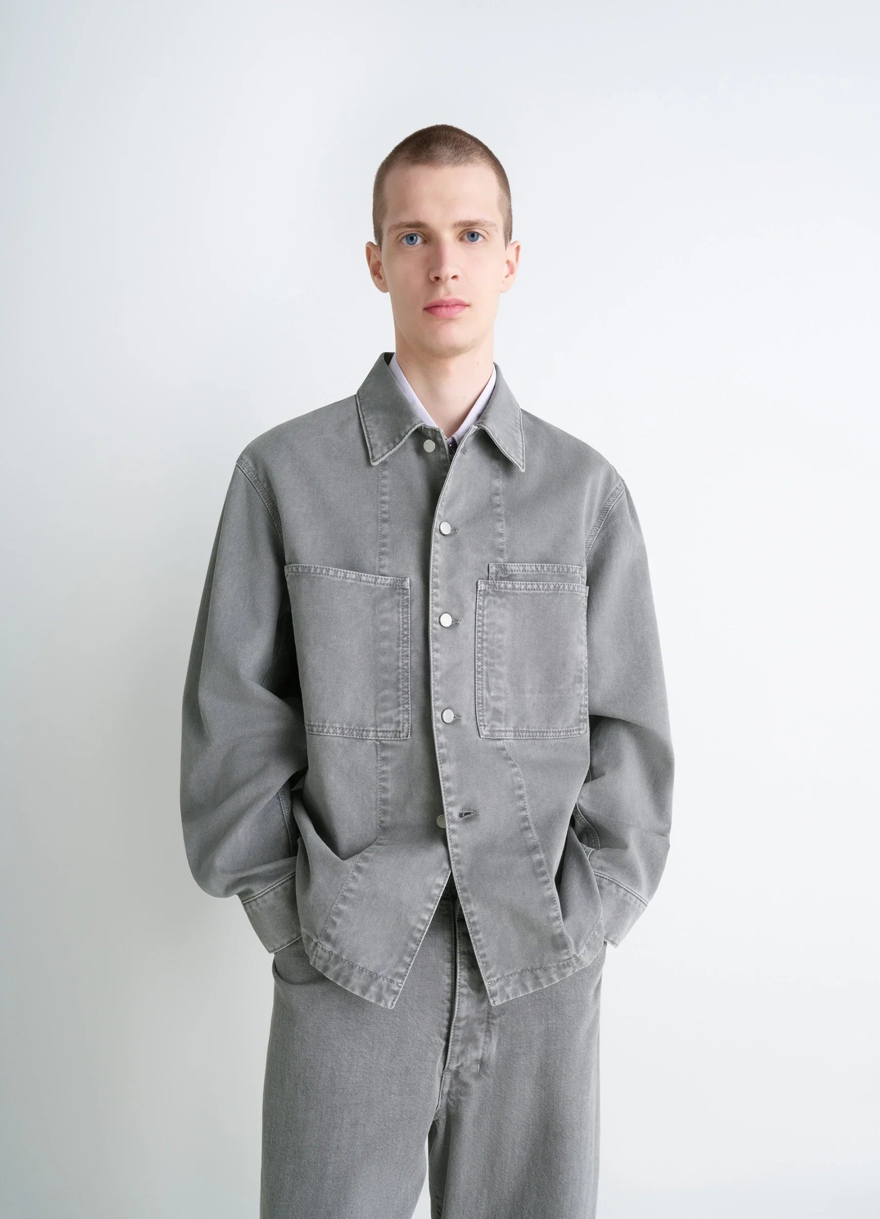 LEMAIRE 「WORKWEAR OVERSHIRT HEATHER」 – SISTER LEMAIRE 「WORKWEAR OVERSHIRT HEATHER」 – SISTER