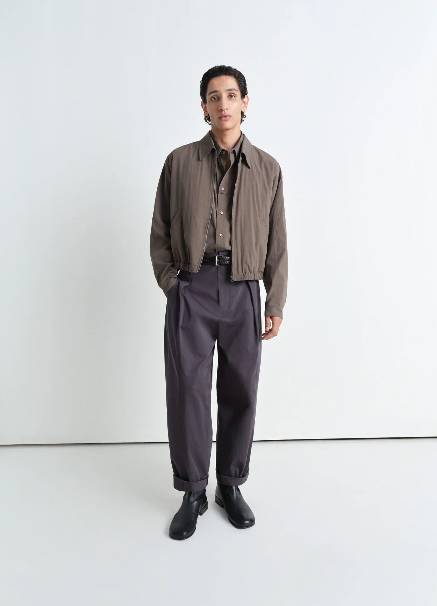 LEMAIRE 「ZIPPED BLOUSON WALNUT」 – SISTER LEMAIRE 「ZIPPED BLOUSON WALNUT」 – SISTER