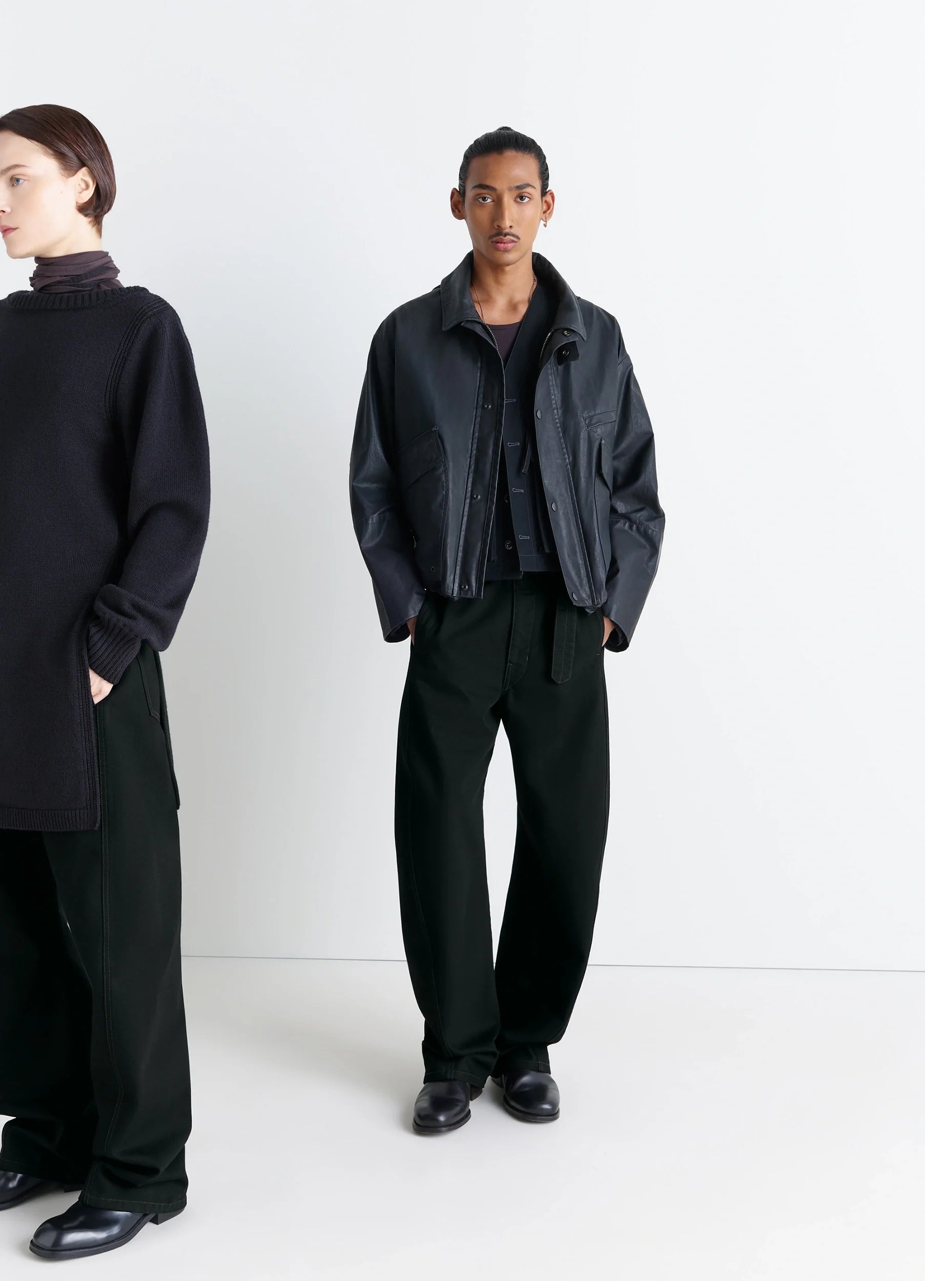 LEMAIRE 「TWISTED BELTED PANTS BLACK」 – SISTER