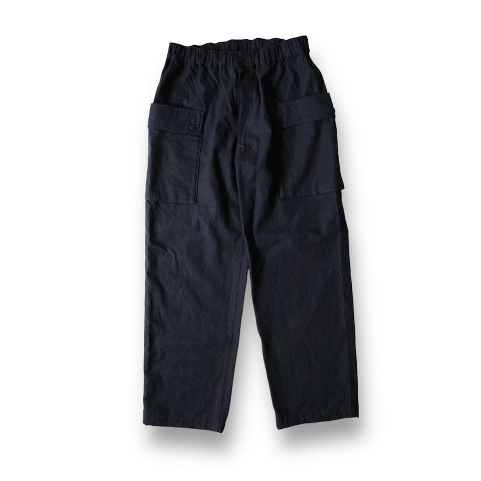 P A C S 「DOUBLE POCKET CARGO PANTS -LL- / SUMI BLACK」 – SISTER