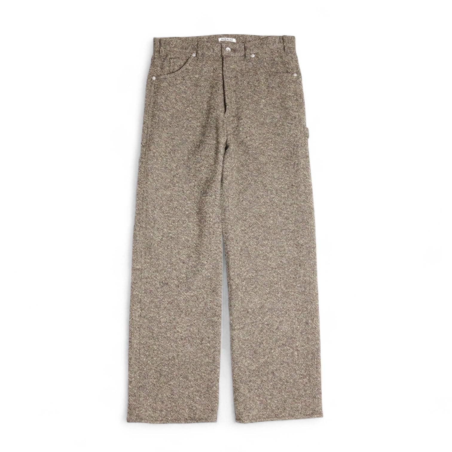 パンツ AURALEE SPUN TWEED PAINTER PANTS AURALEE 「HOMESPUN TWEED PAINTER PANTS / BROWN」 – SISTER
