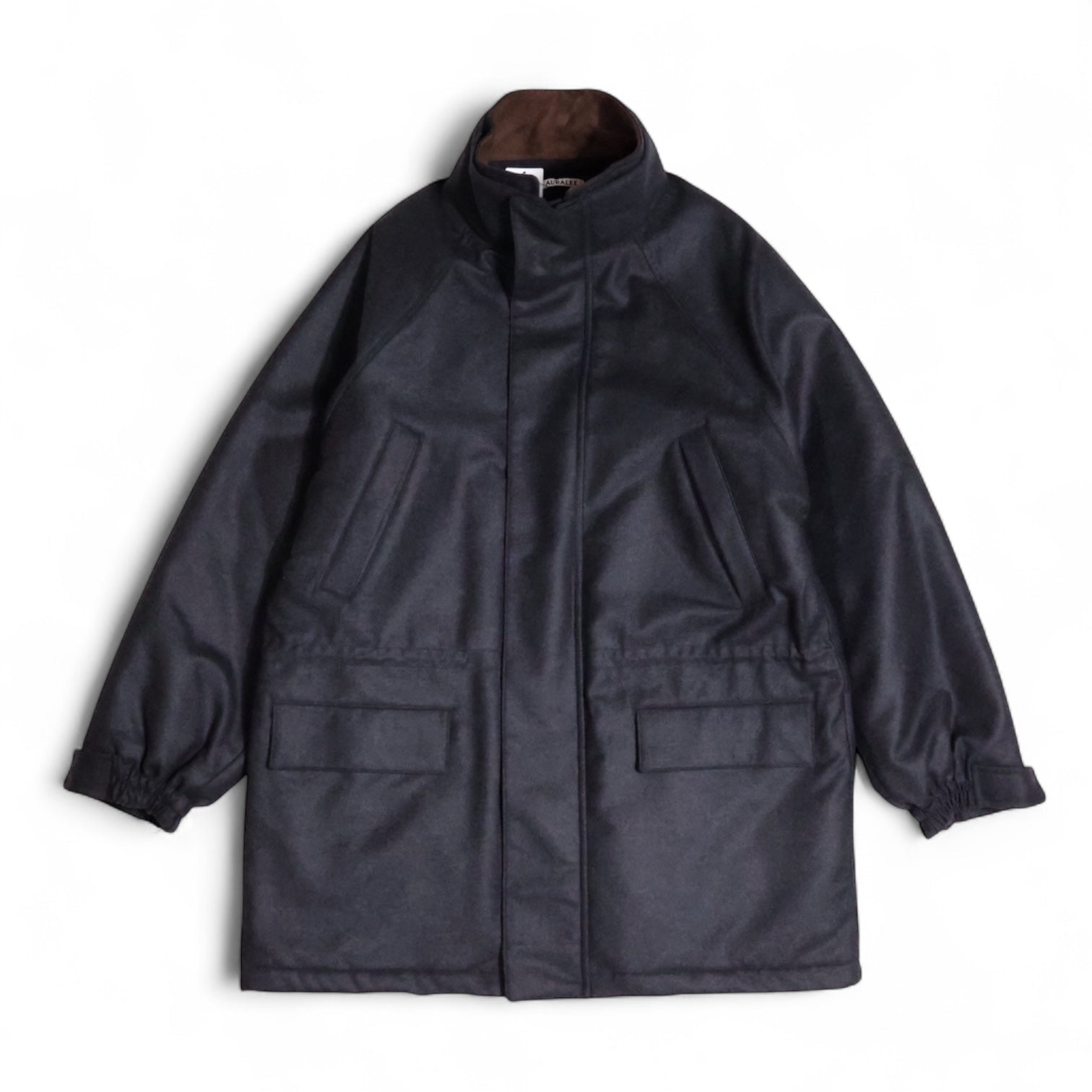AURALEE 「WOOL FULLING FLANNEL PADDED OVER BLOUSON / TOP