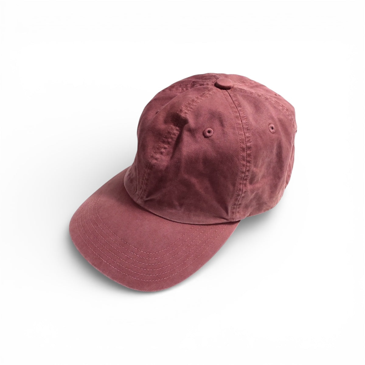 AURALEE「GARMENT-DYED FINX CHINO CAP MADE BY KIJIMA TAKAYUKI / RED