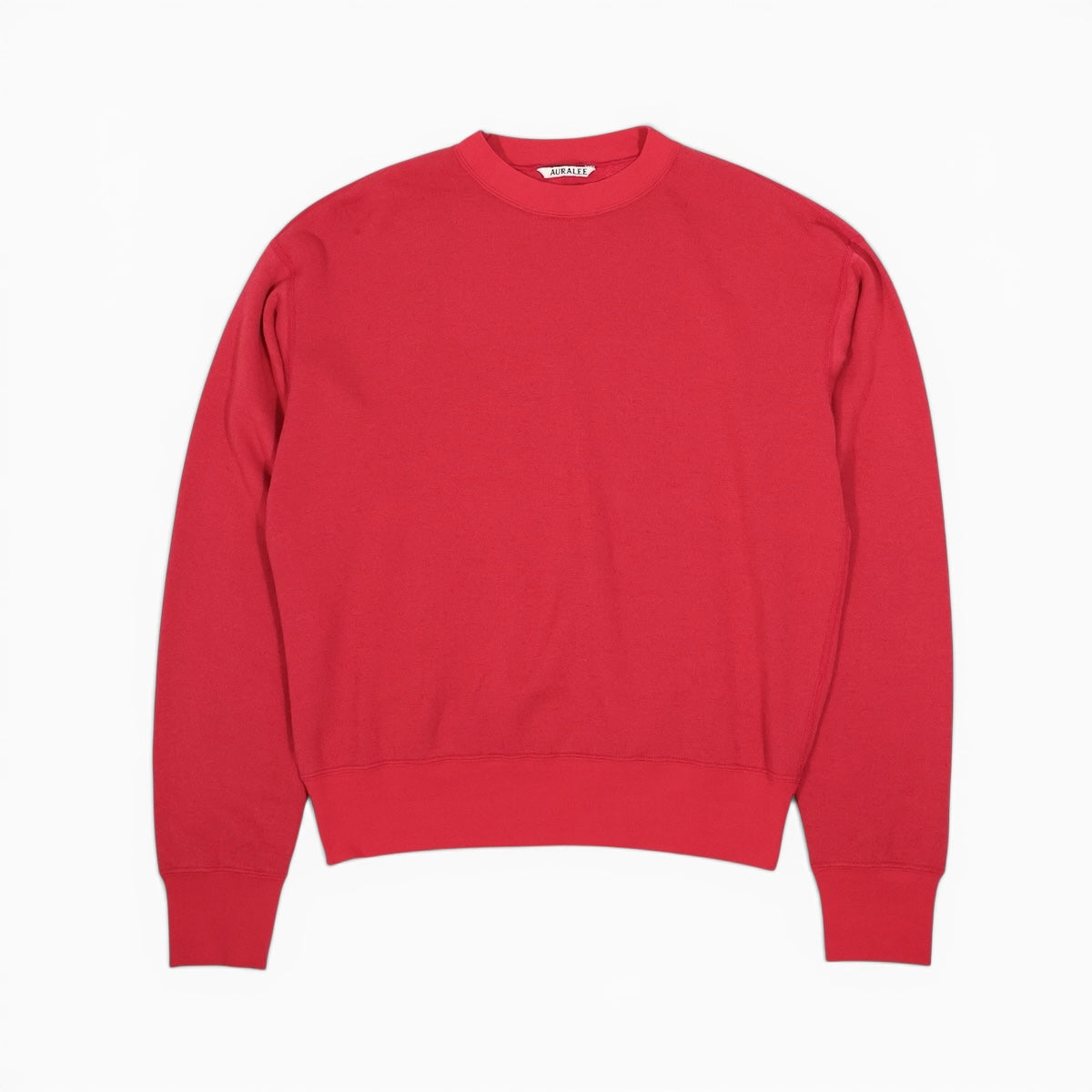 AURALEE 「HIGH TWIST LIGHT SWEAT P/O - RED」 – SISTER
