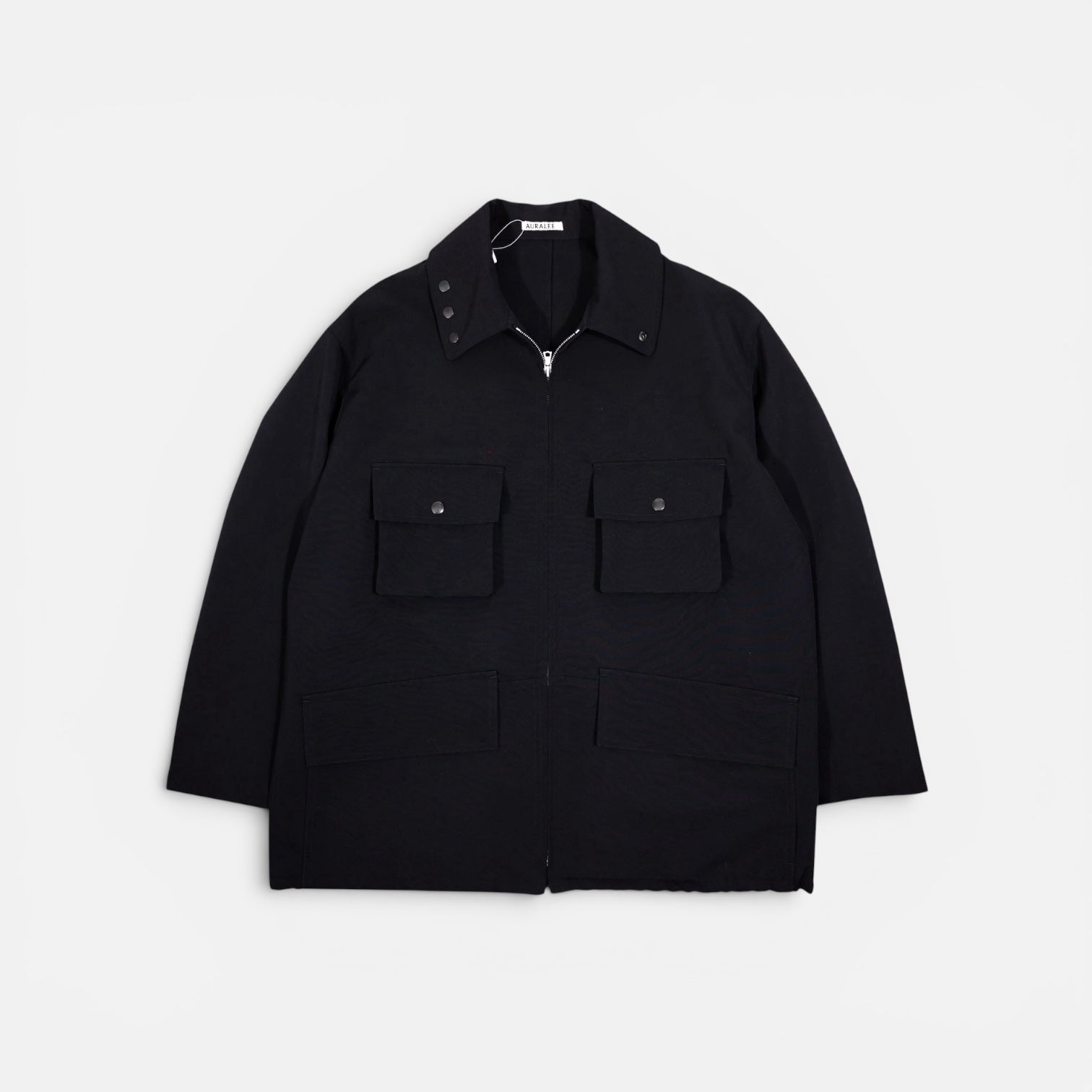 AURALEE 「WOOL MAX CANVAS BLOUSON / BLACK」 – SISTER