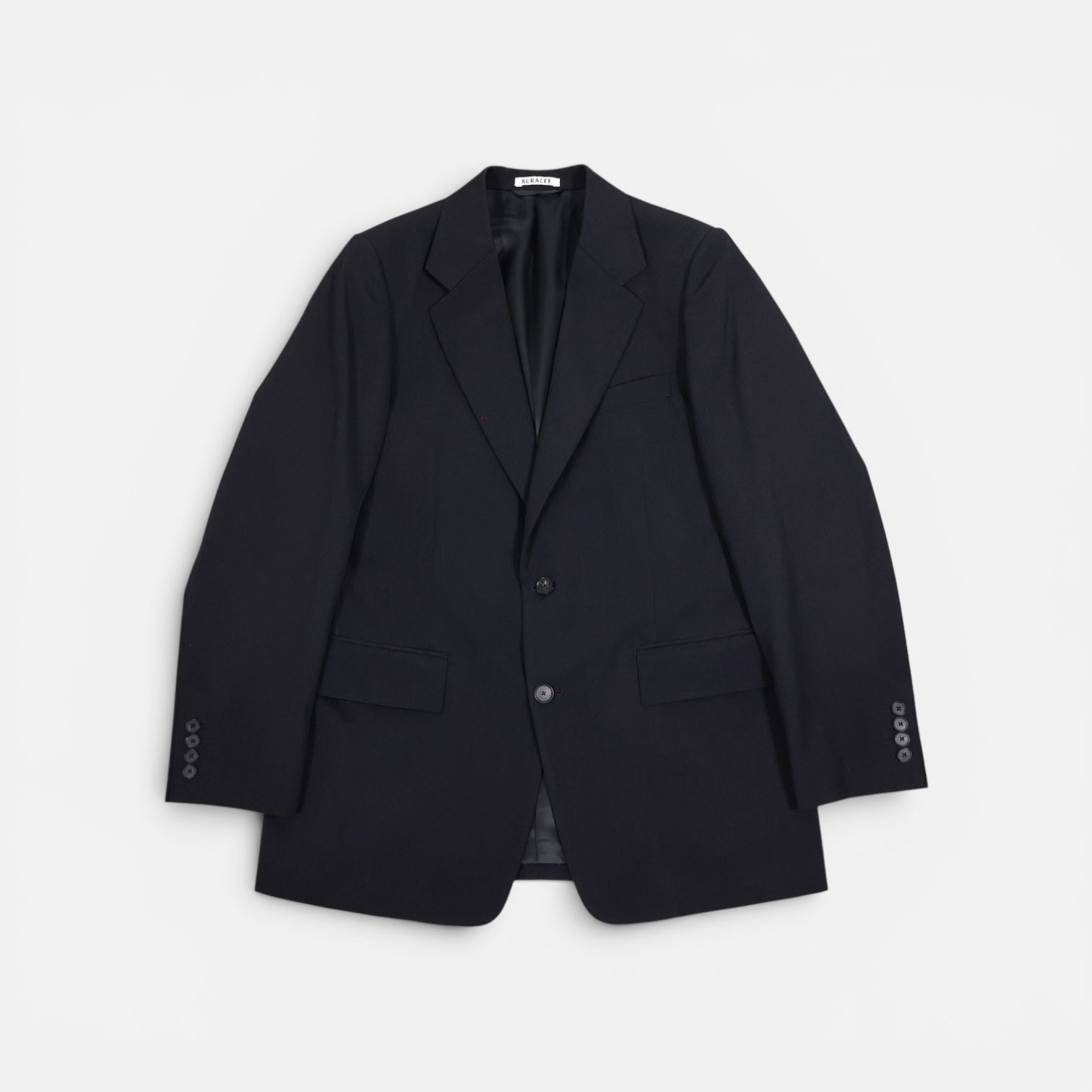 AURALEE 「LIGHT WOOL MAX GABARDINE JACKET / TOP BLACK」 – SISTER