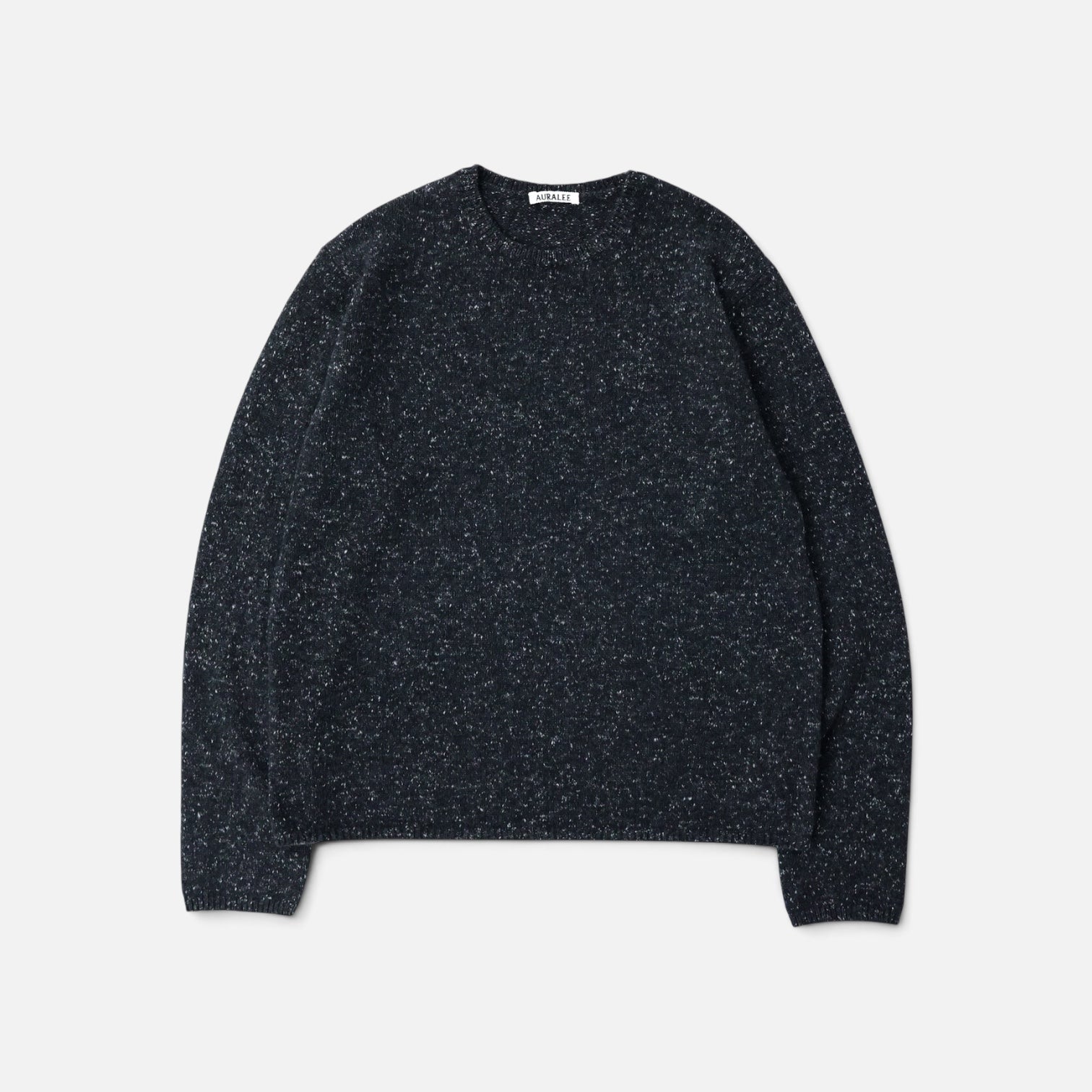 AURALEE 「CASHMERE NEP KNIT P/O - MIX BLACK」 – SISTER