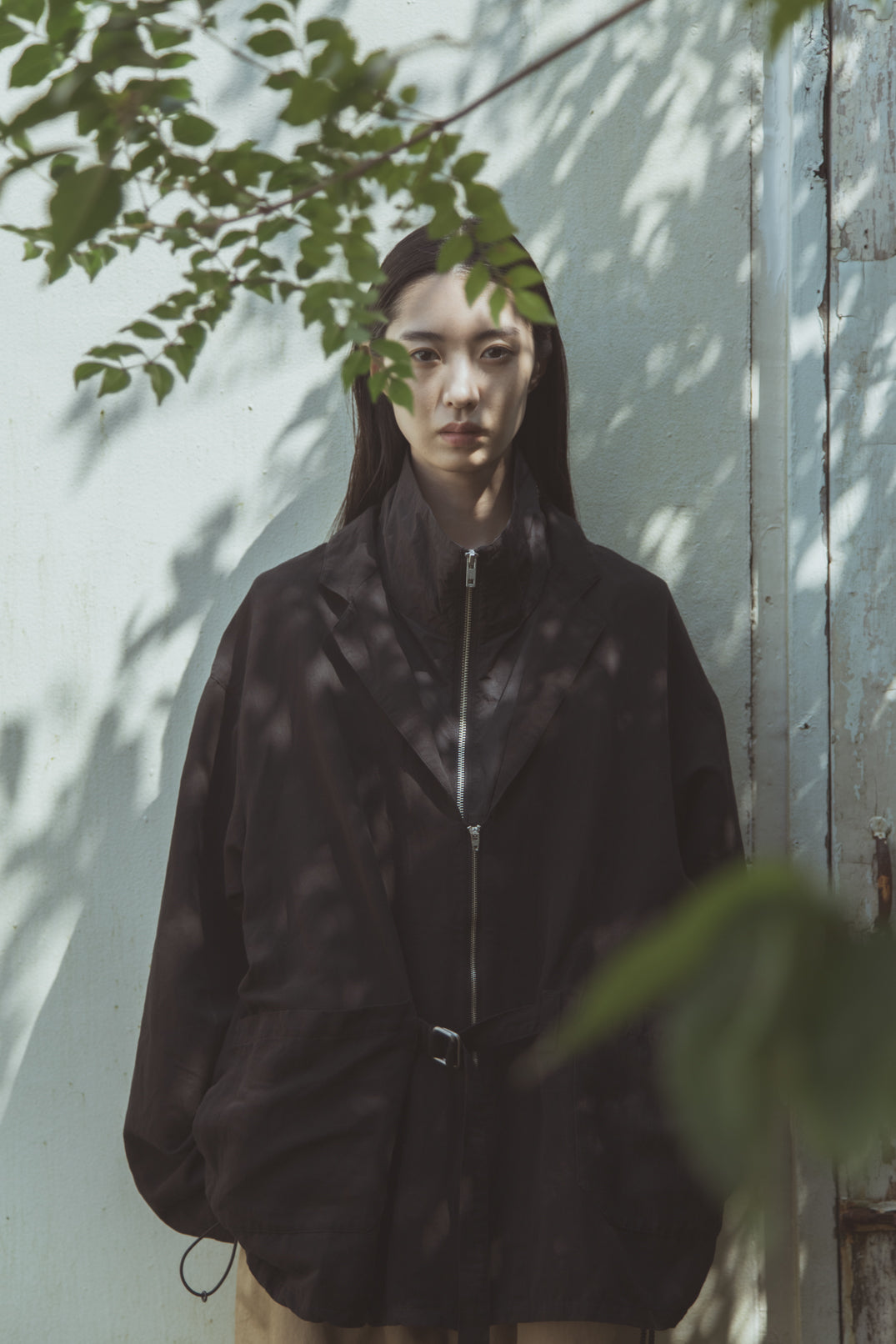 barbell object 「bo-06j07 belted jkt / black」 – SISTER