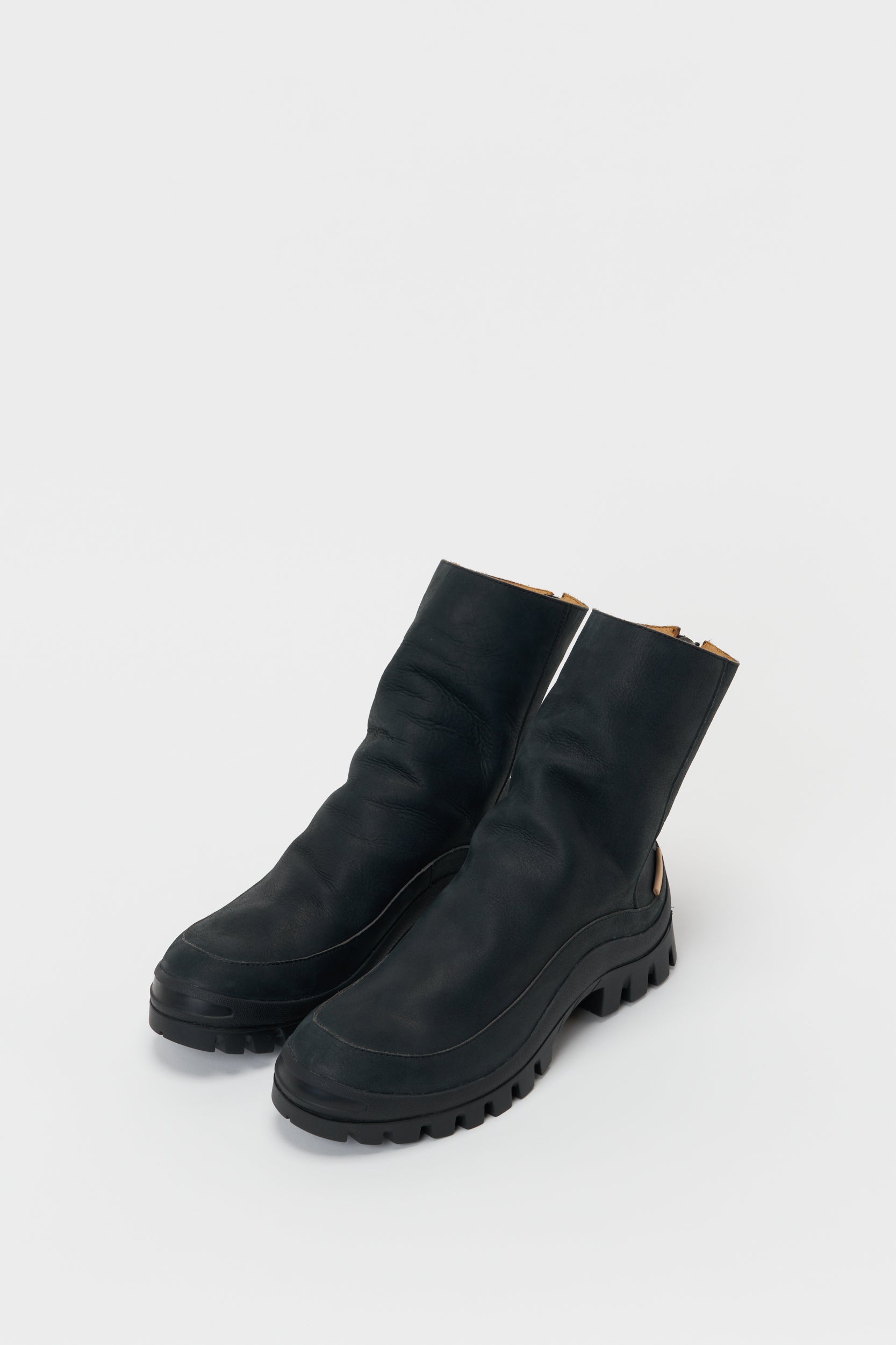 Hender Scheme サイドゴアブーツ 2146 黒 7 Hender Scheme サイドゴアブーツ 2146 黒 7 Hender Scheme 「backzip