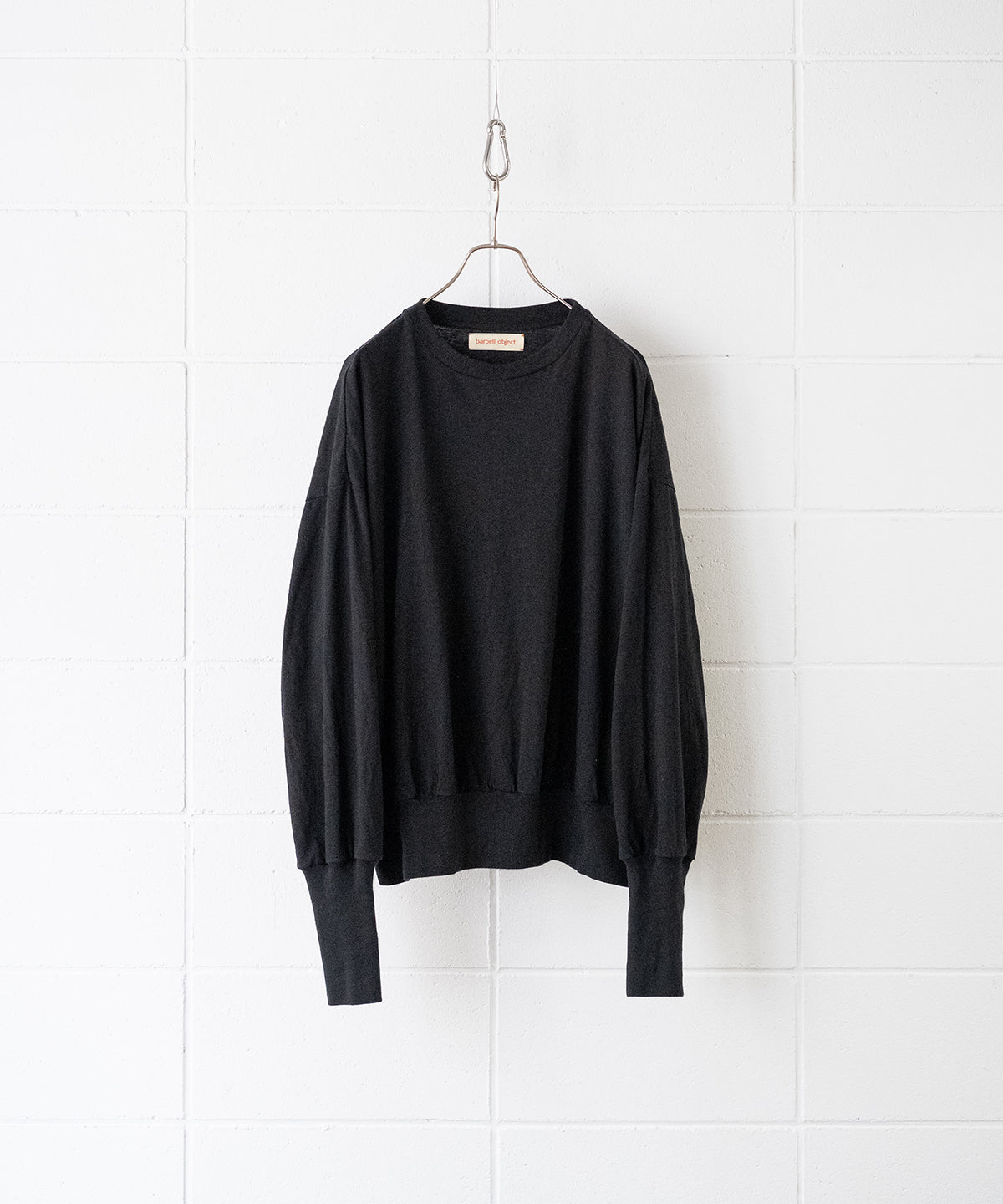 barbell object 「bo-05c04 bo top (loose) / black」 – SISTER