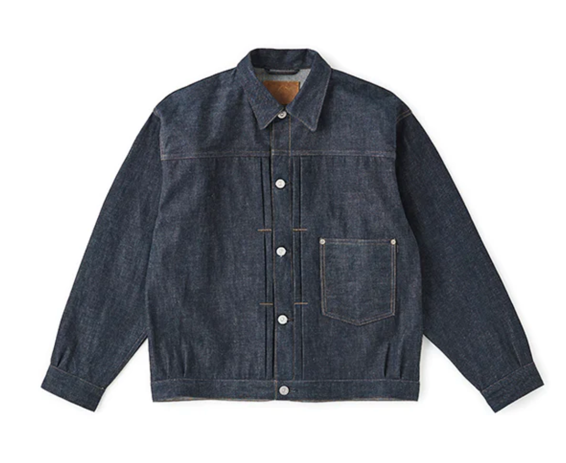 OLD JOE BRAND - RIVETED ONE POCKET JEAN JACKET - 221OJ-JK03