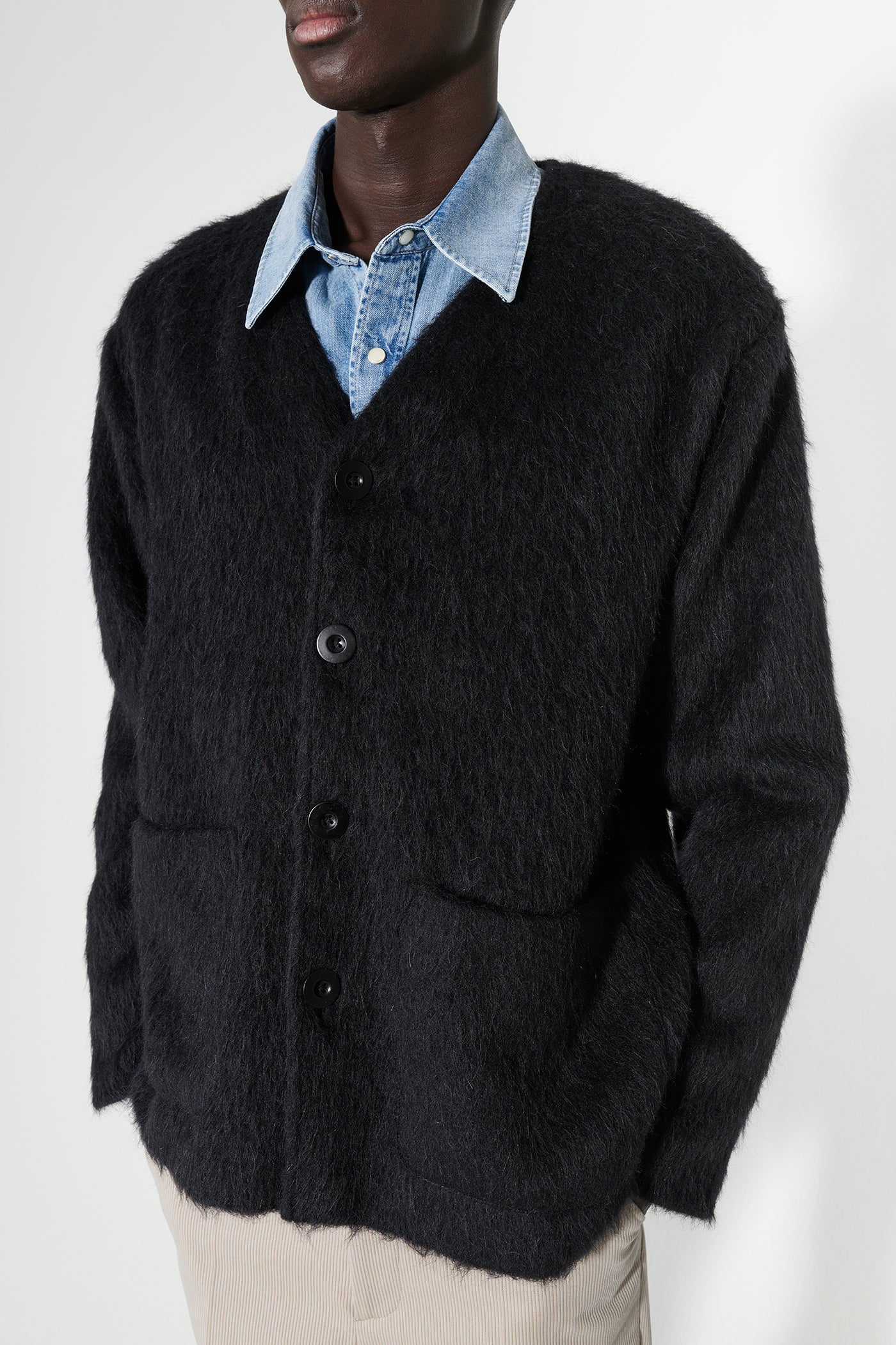 OUR LEGACY 「CARDIGAN BLACK MOHAIR」 – SISTER